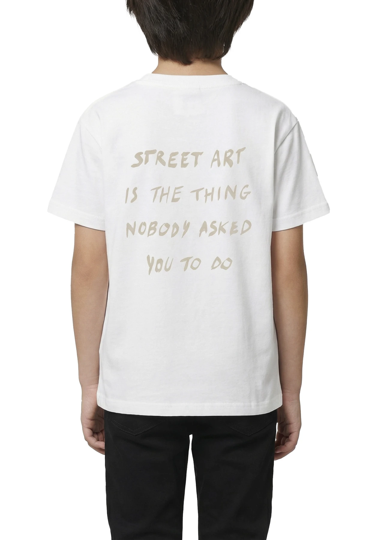 Kids Boys "Street Art" Quote Graphic T-Shirt Gallery