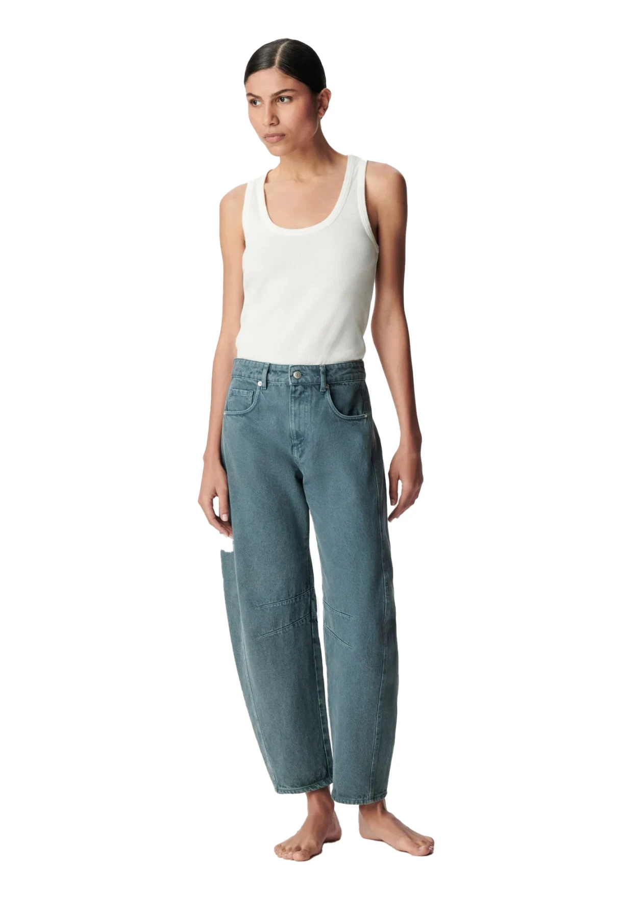 Mid Rise Balloon Jeans Gallery