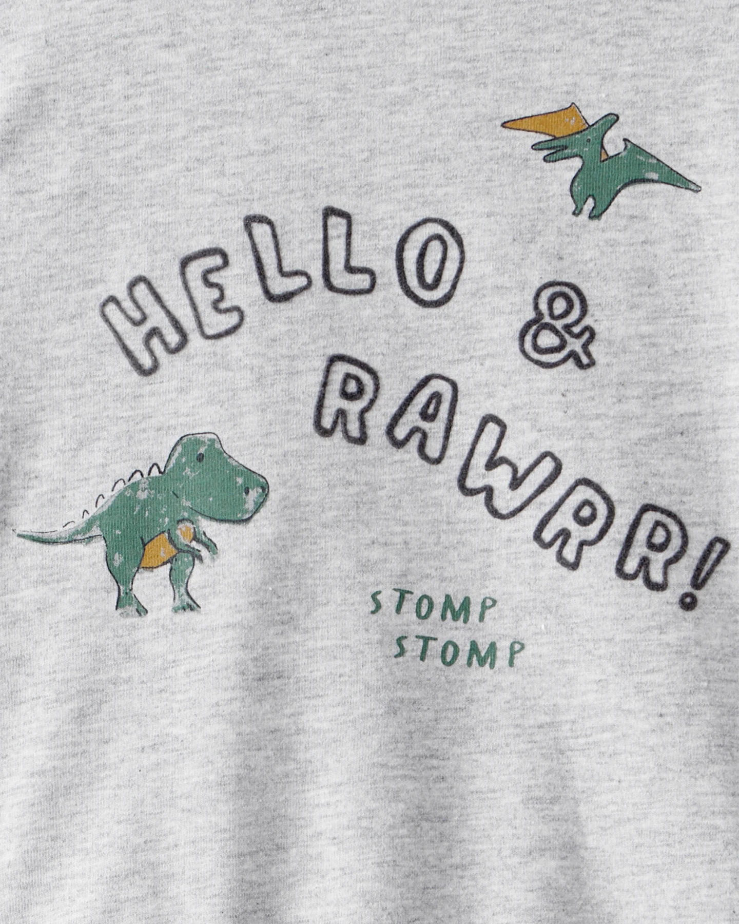 Baby Boy Dinosaur Bodysuit & Pant Set Gallery