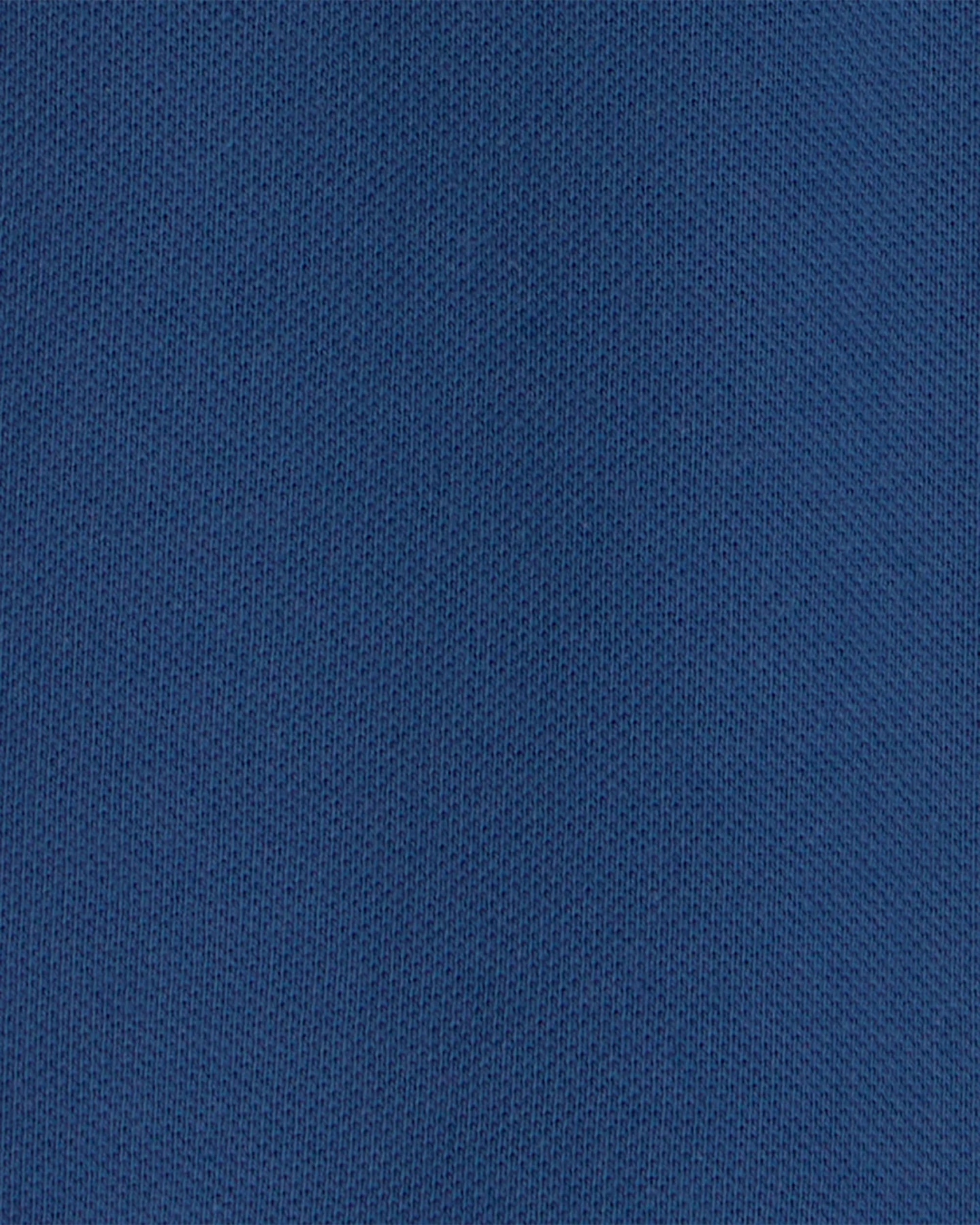 Baby Boy Pique Polo Short-Sleeve Romper - Navy Blue Gallery