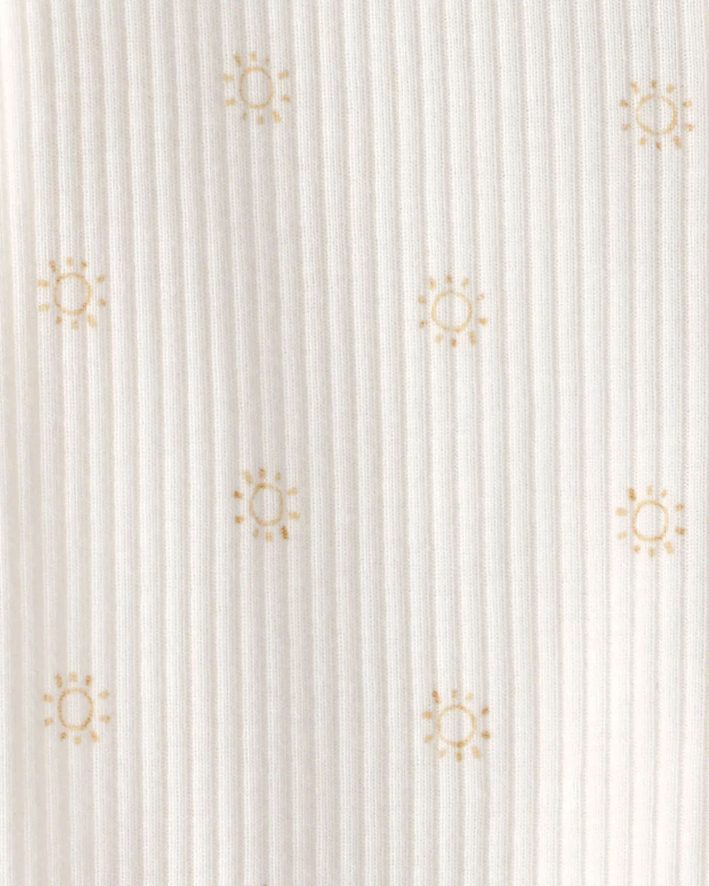 Baby Sunshine 2-Way Zip Sleeper - White Gallery