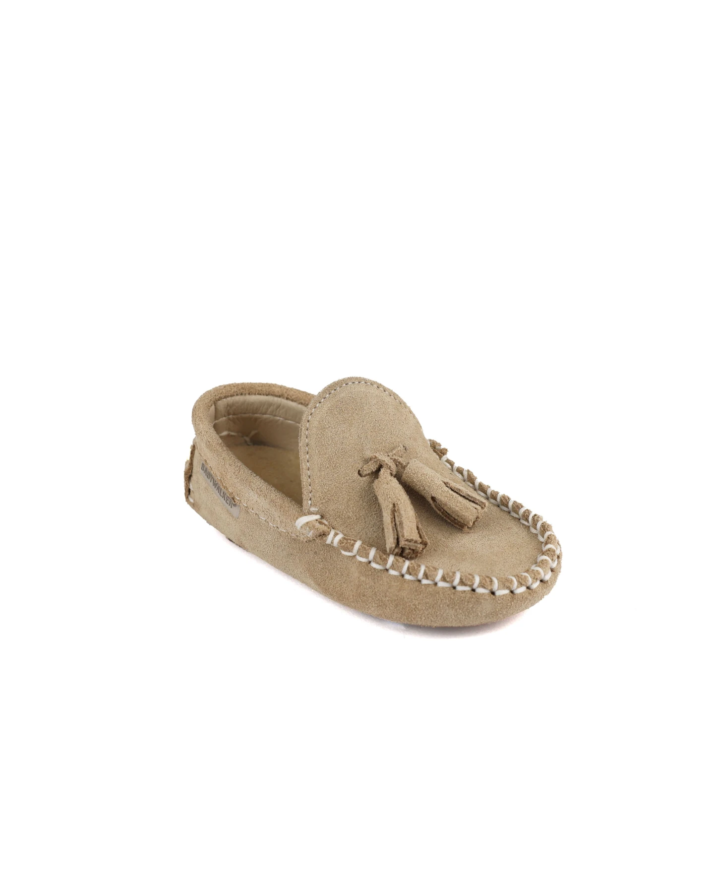 Baby Suede Hand-Stitched Tassel Loafers Gallery