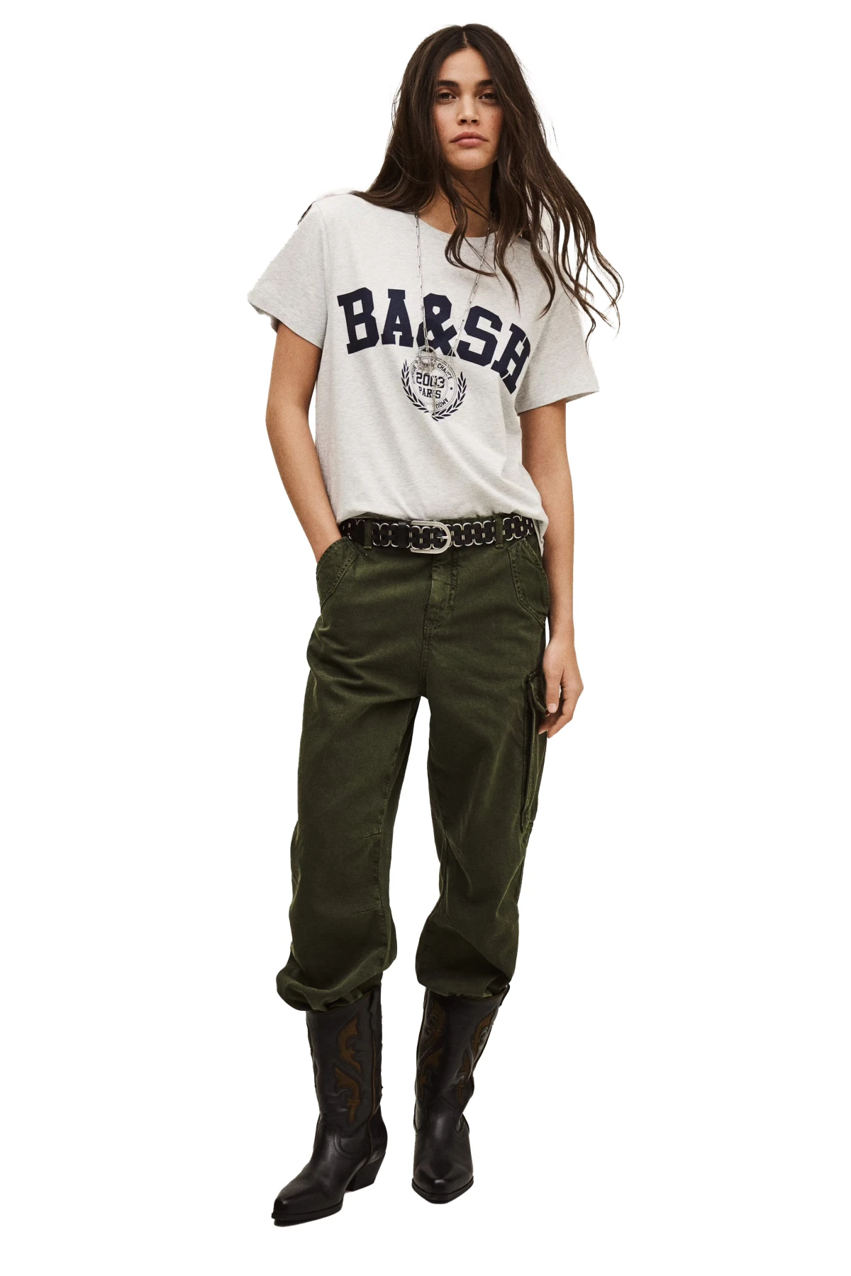 Relaxed Fit Straight-cut Short Sleeve T-Shirt Gallery