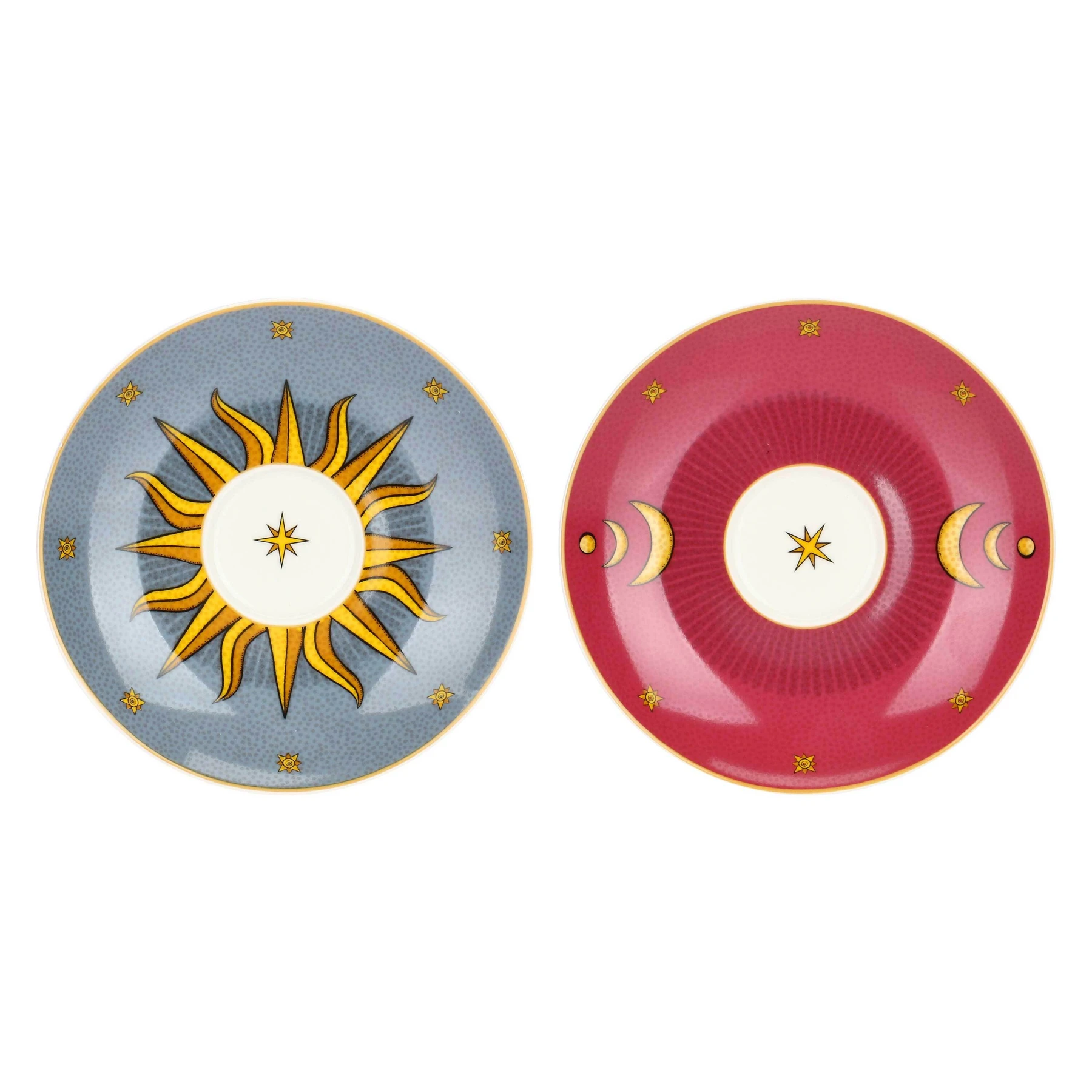  Sun and Moon Cups with Saucers, Mirabilia Porcelain, 90 ml Gallery