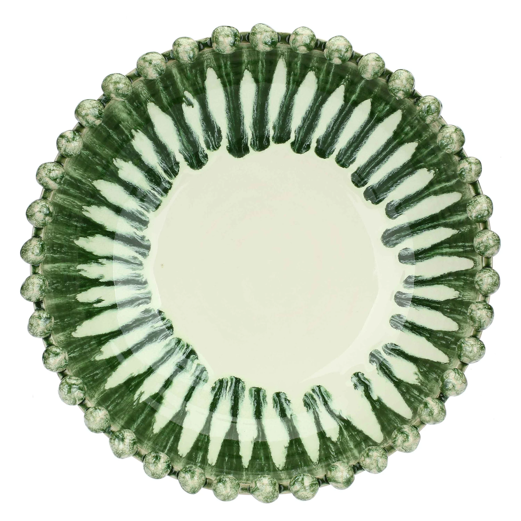 Reginaldo White Saucer L - Terracotta, 42x42x11 cm Gallery