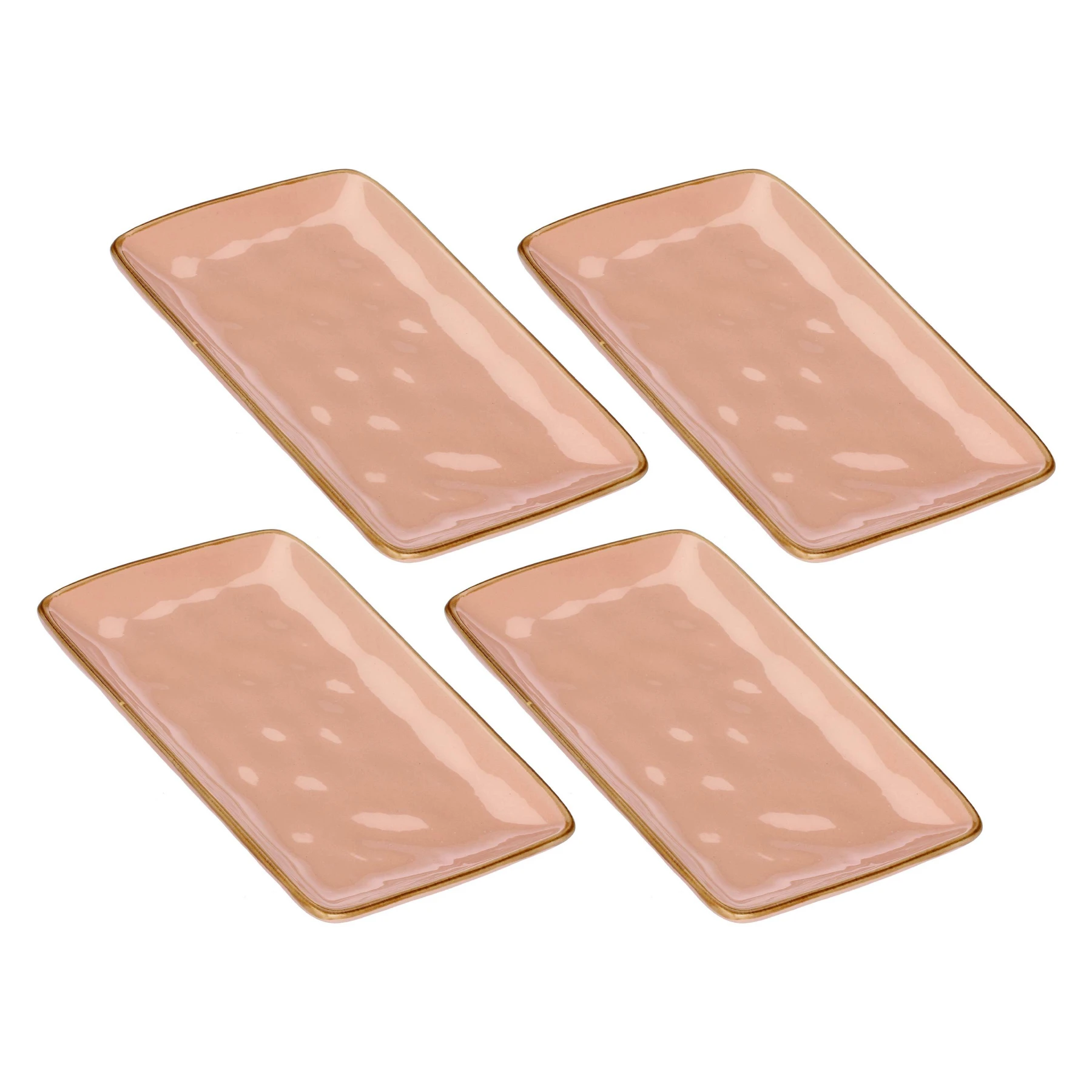 Concerto Blush Pink Rectangular Tray 20 x 13 Cm Gallery
