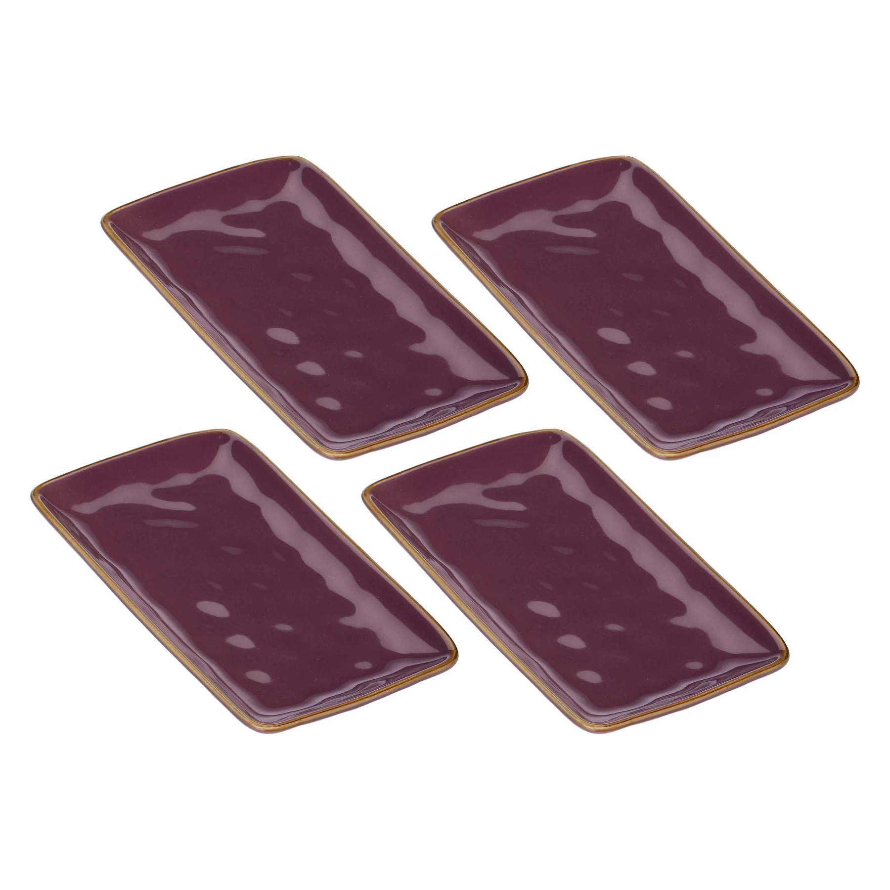 Concerto Mauve Rectangular Tray 20 x 13 Cm Gallery