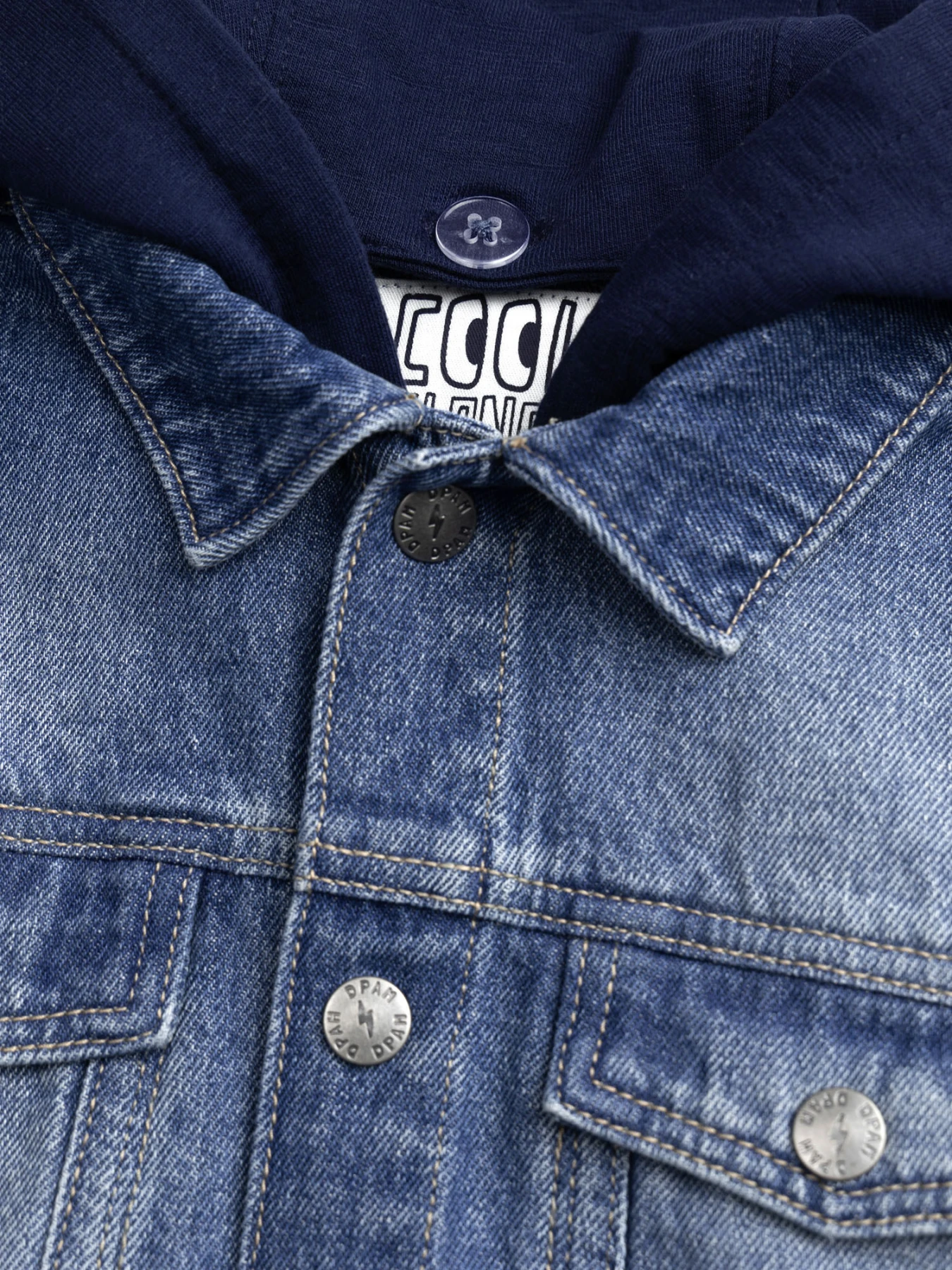 Hooded Denim Jacket Gallery