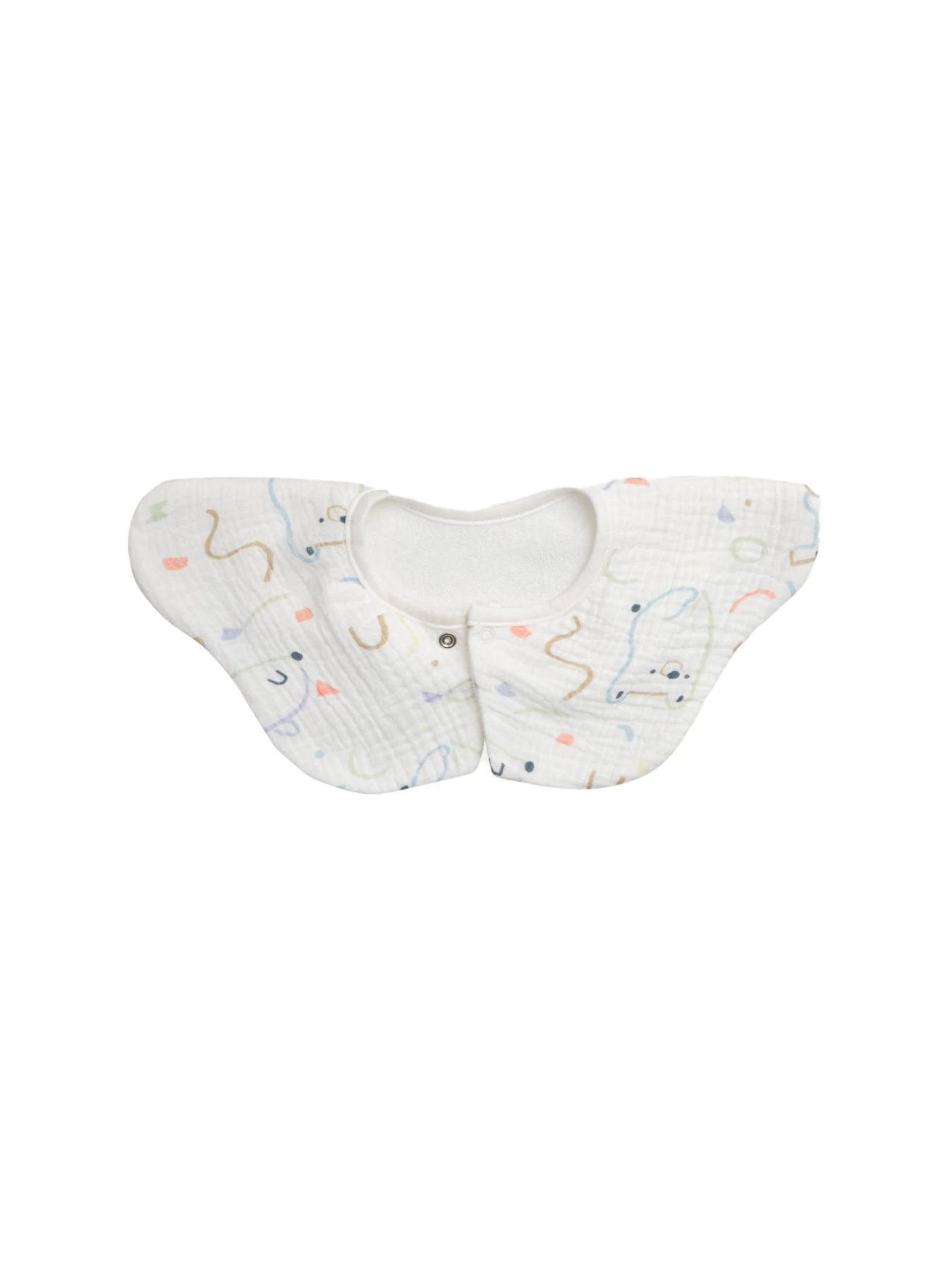 Set of 2 - Cotton Printed Bibs Gallery
