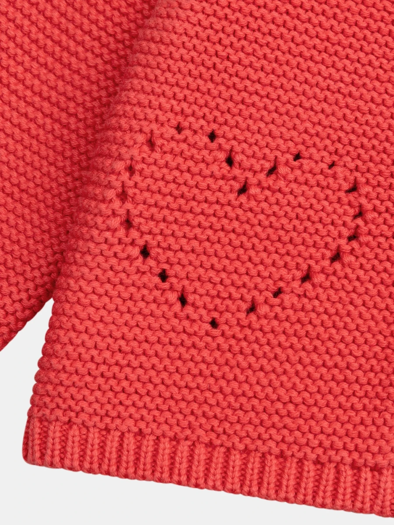 Watermelon Knit Cardigan with Heart Pockets Gallery