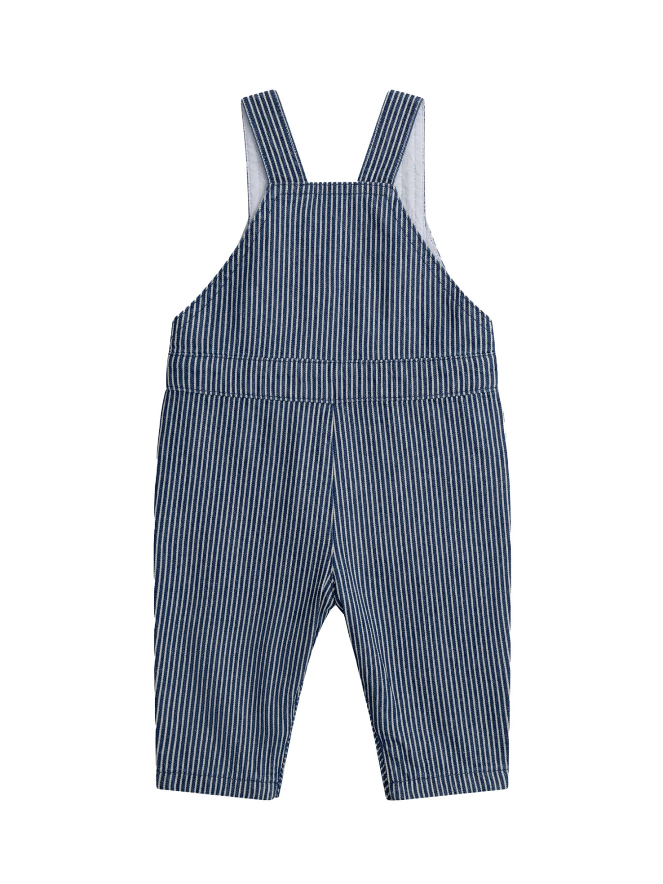 Two-tone Striped Overalls Gallery