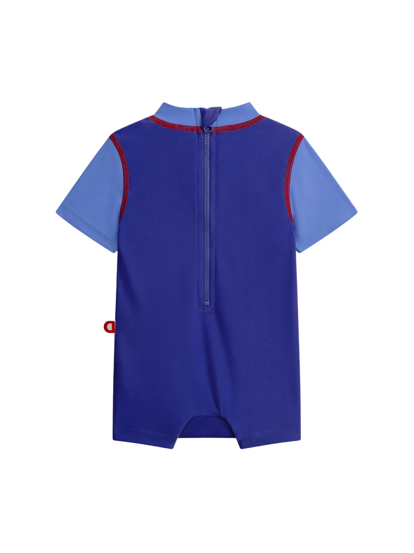 UPF 50+ Shark Sort Sleeve 1-Piece Swimsuit Gallery