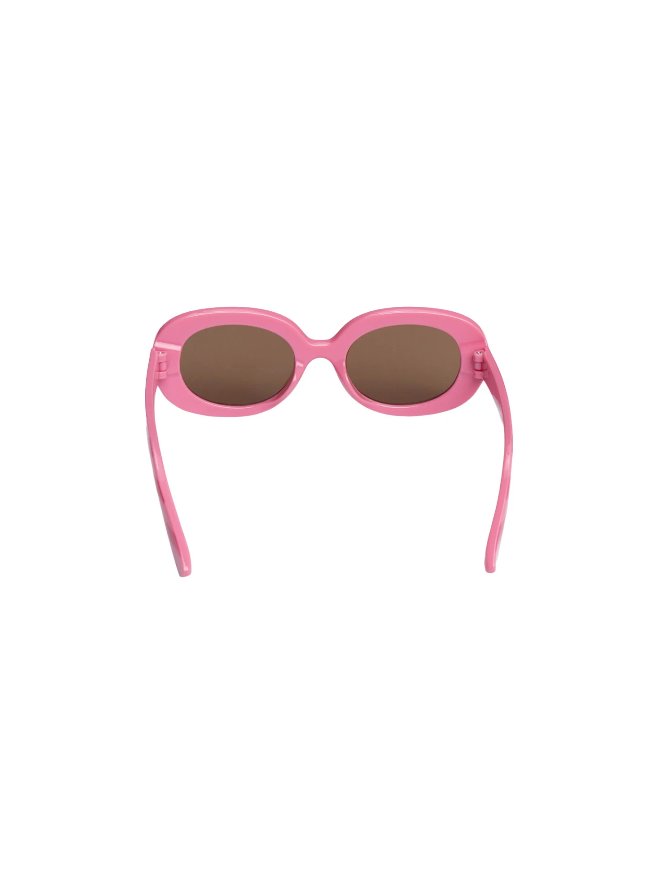 Retro Pink Oval Sunglasses Gallery