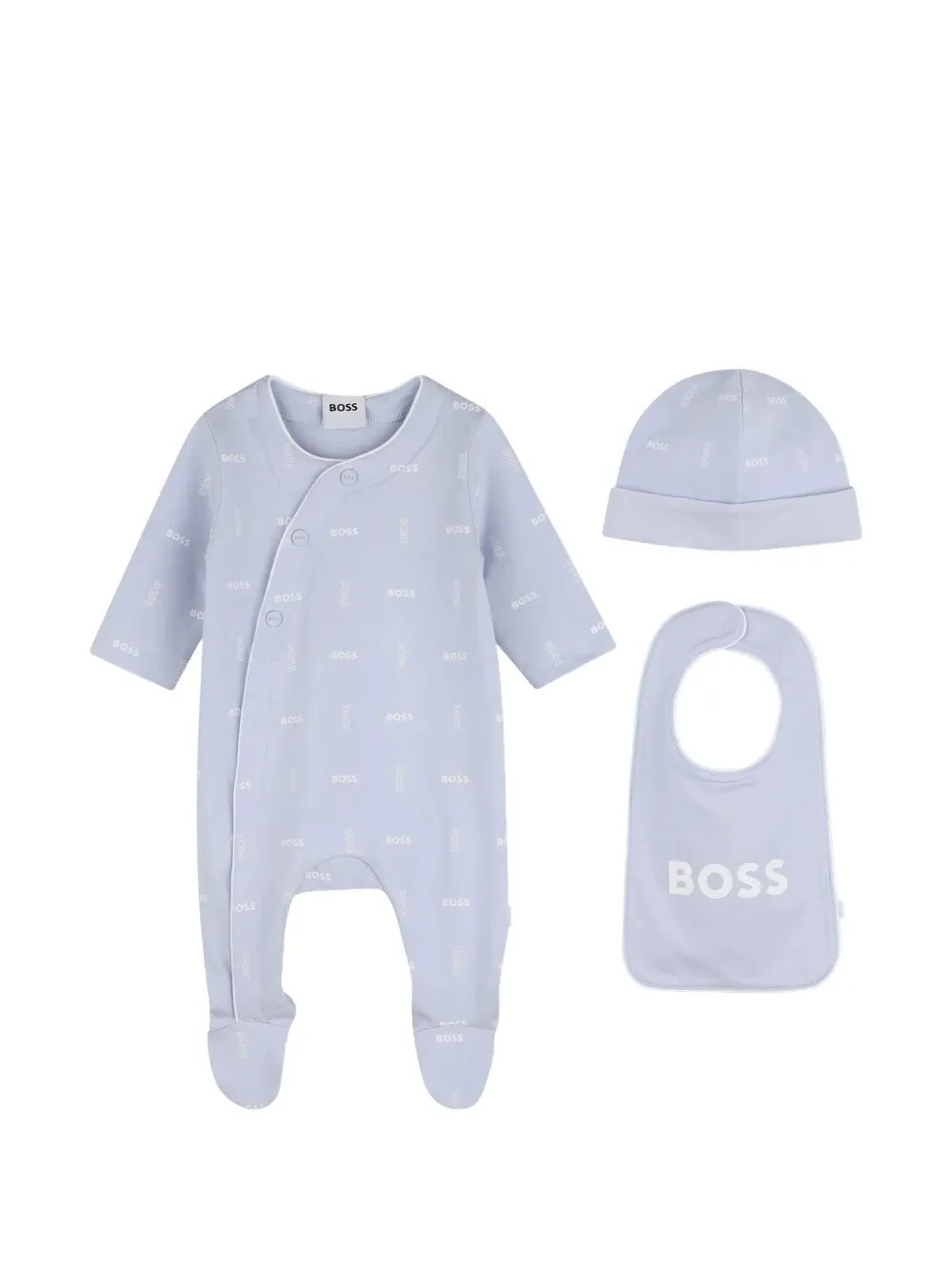 Logo Print Babygrow Pure Cotton Set Gallery