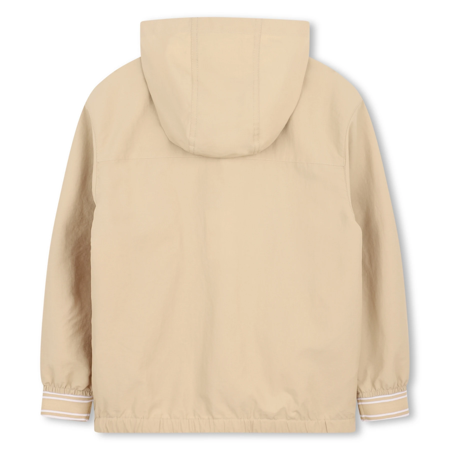 Logo-detail Hooded Windbreaker with Pockets Gallery