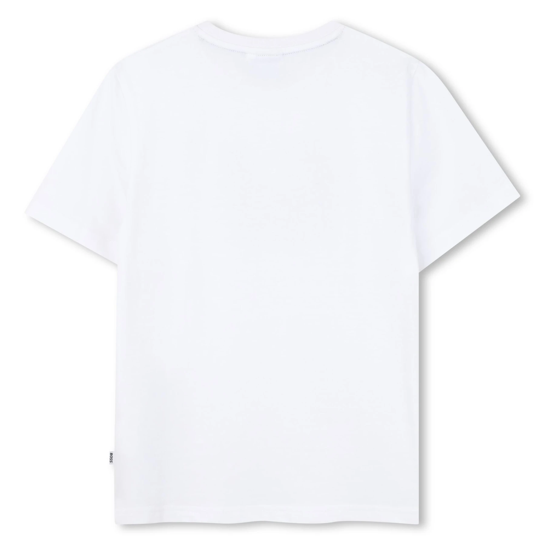 Crew Neck  Short Sleeve Cotton T-shirt with Graphic Print Gallery