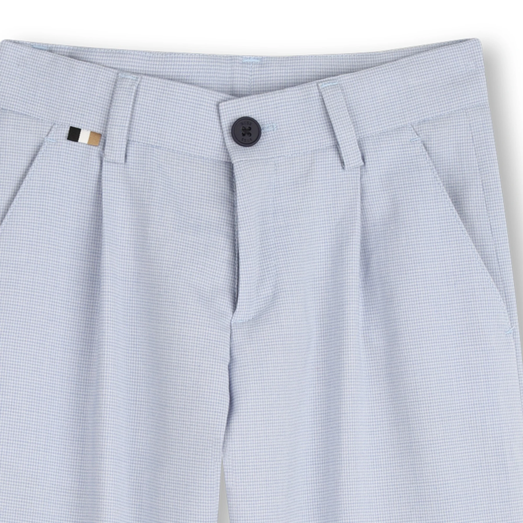 Linen Blend Pleated Suit Pants Gallery