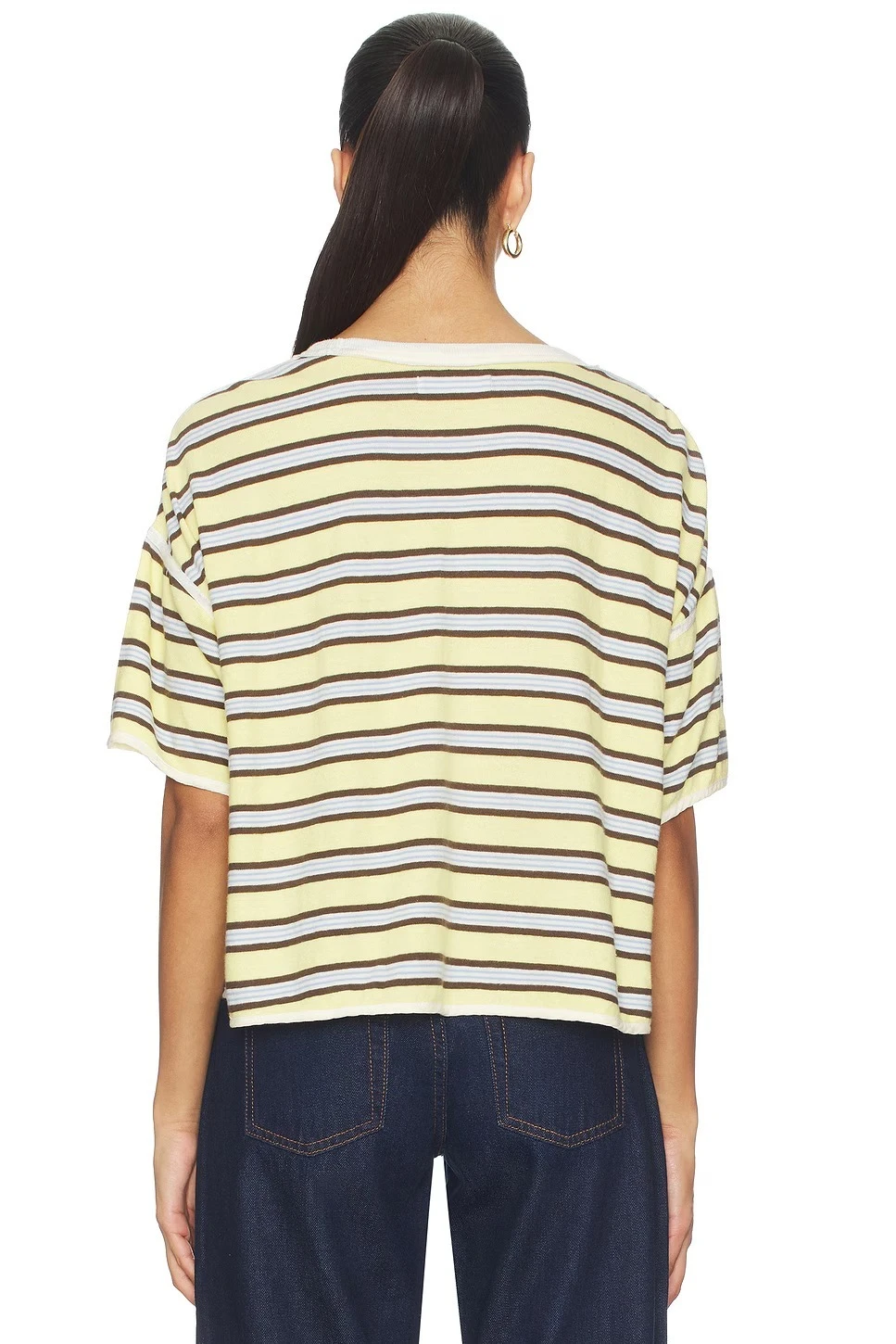 Striped Short Sleeve Top Gallery