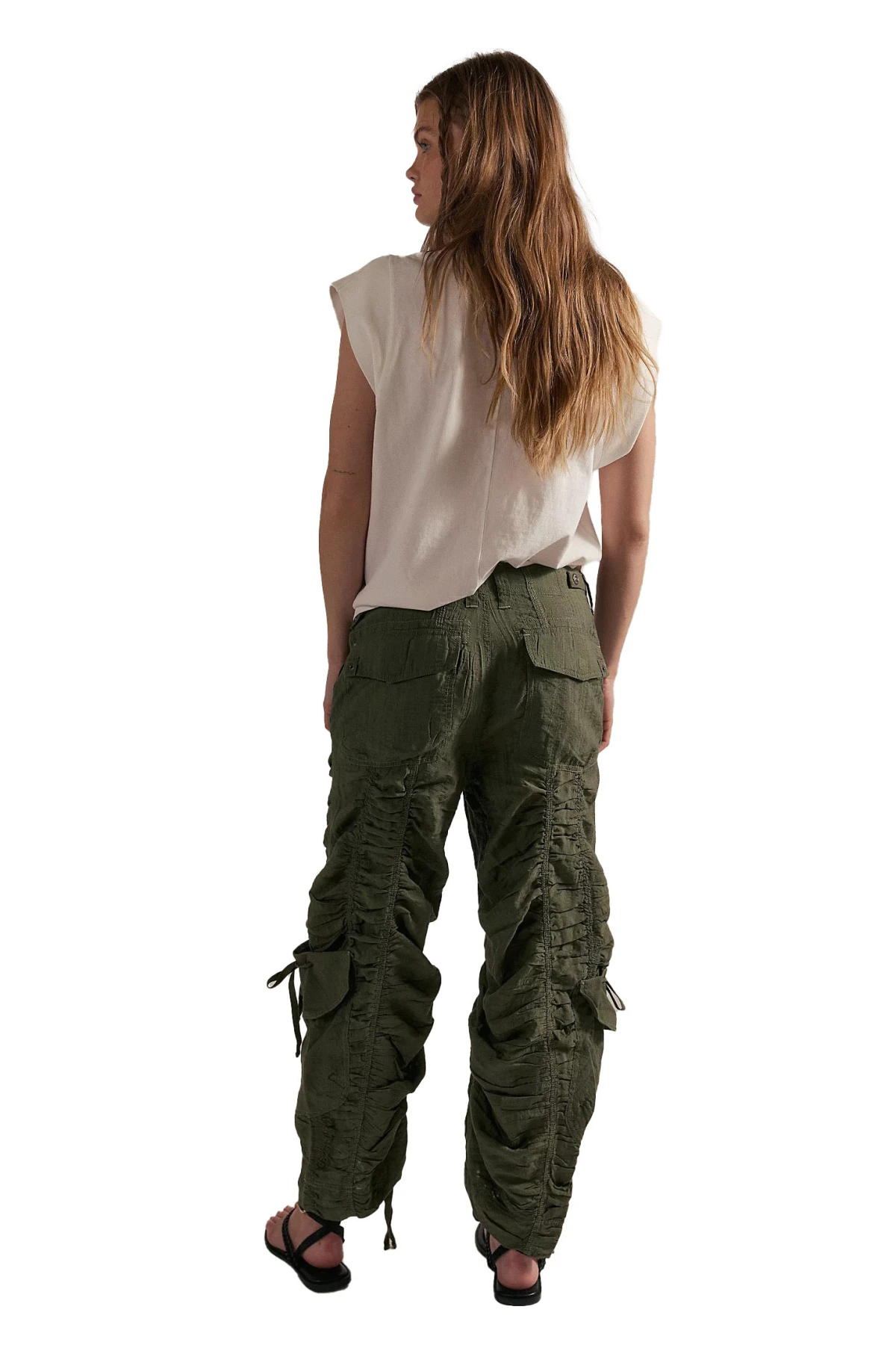 Mid-Rise Cargo Pants Gallery