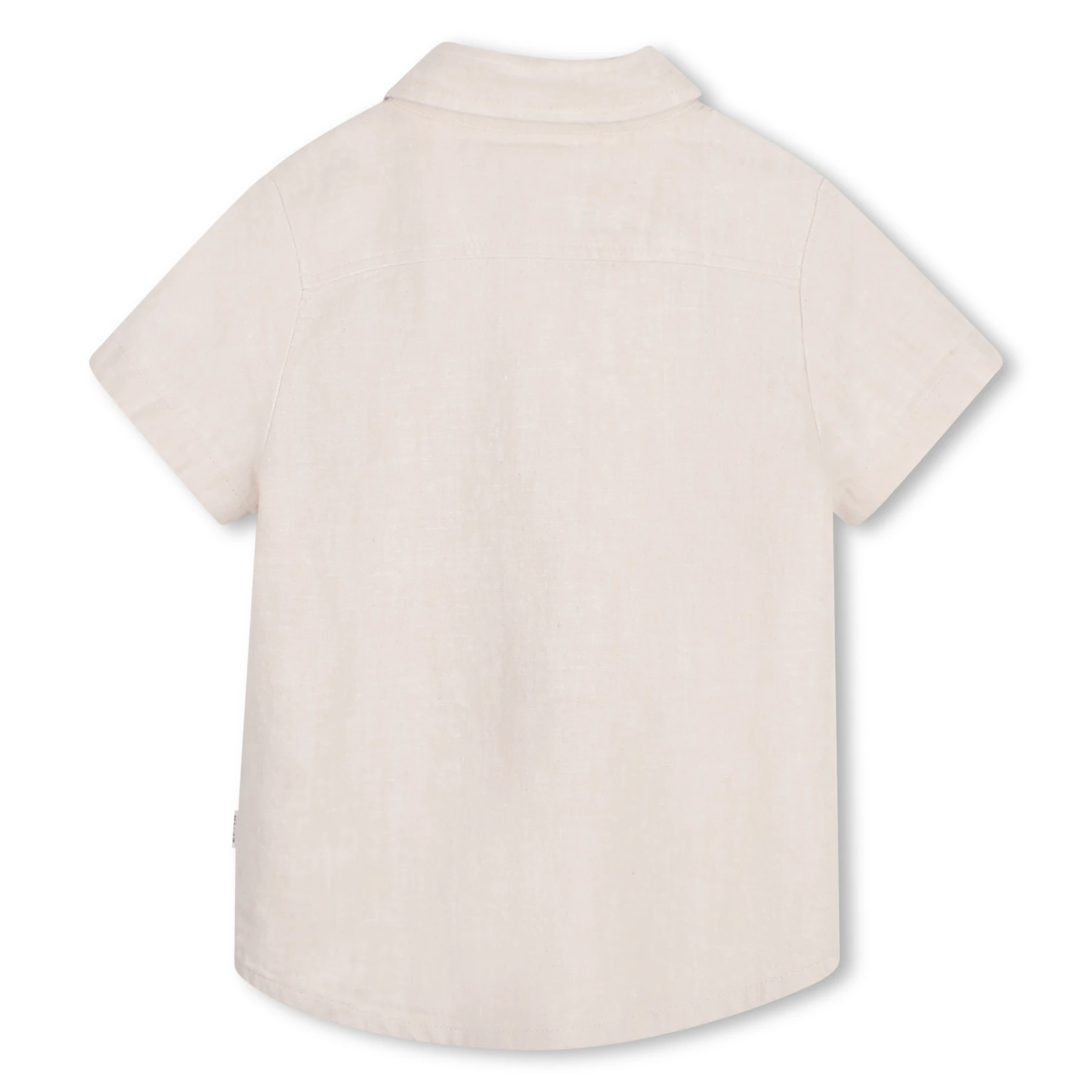 Chest Pocket Fabric Short Sleeve Shirt Gallery