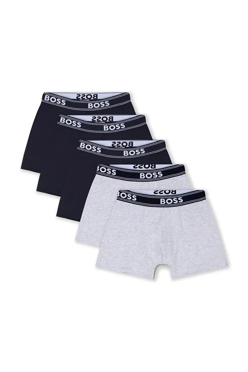 Pack of 5 - Logo Waistband Cotton Boxers Gallery