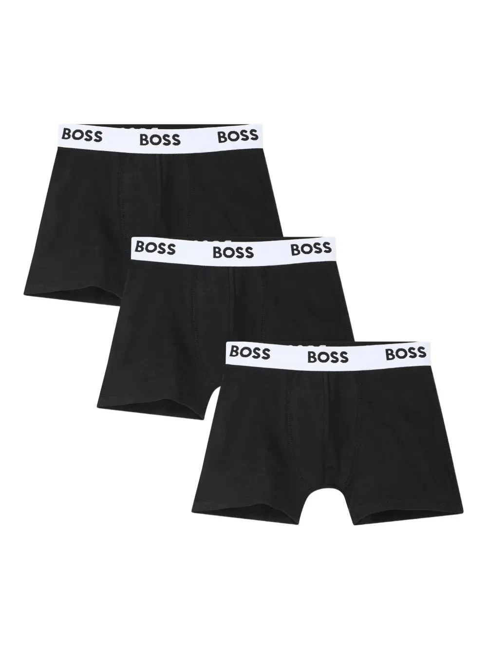 Pack of 3 - Logo Waistband Cotton Boxers Gallery