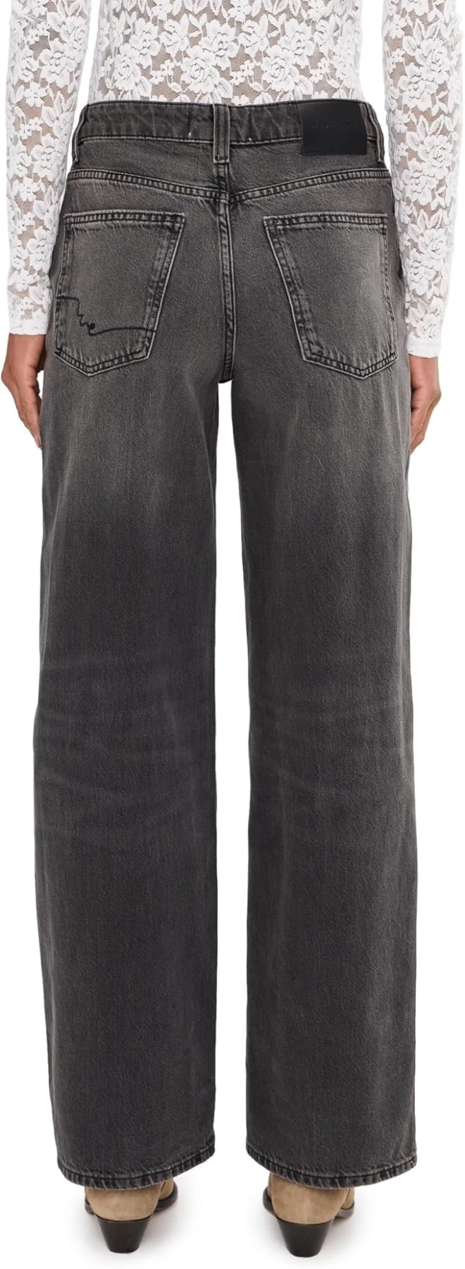 Low Rise Boyfriend Denim Jeans Gallery