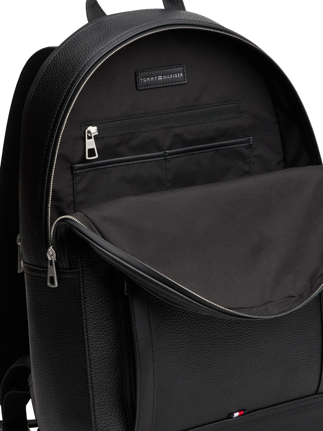 Central Leather Backpack Bag with Mesh Back Panel Gallery
