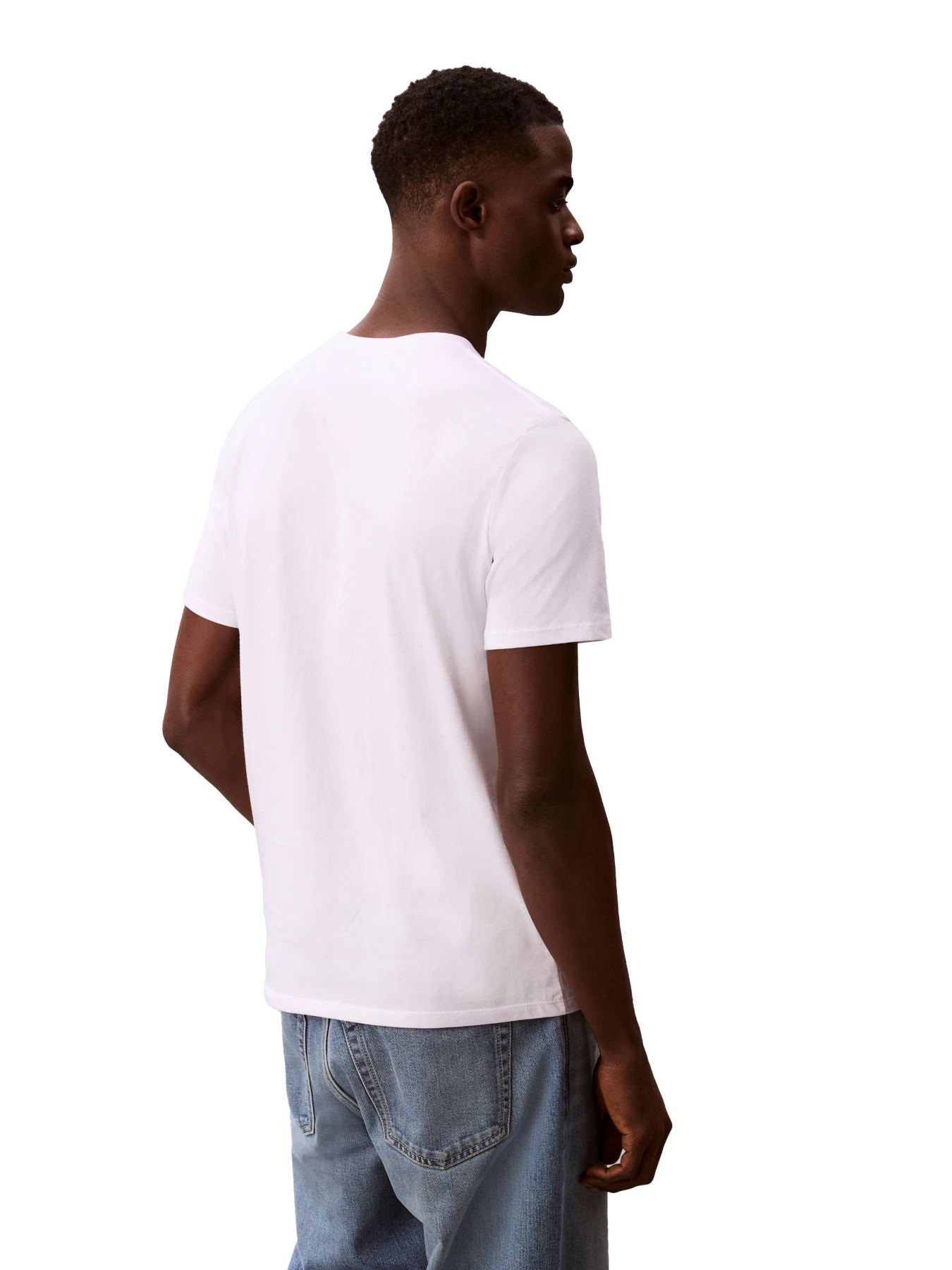 Classic Fit T-shirt With Script Graphic Gallery