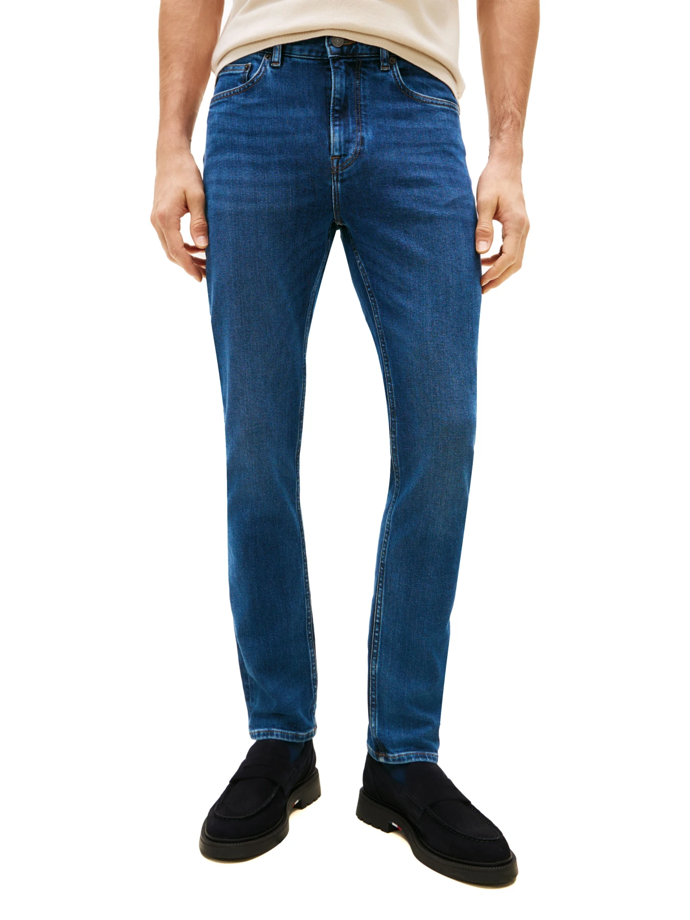 Bleecker Faded Slim Jeans Gallery