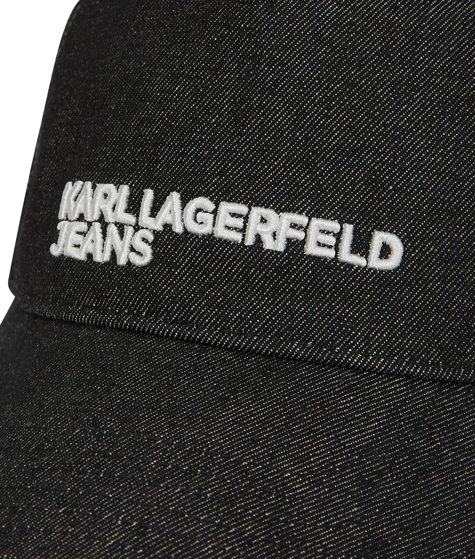 Embroidered Logo Denim Cap Gallery