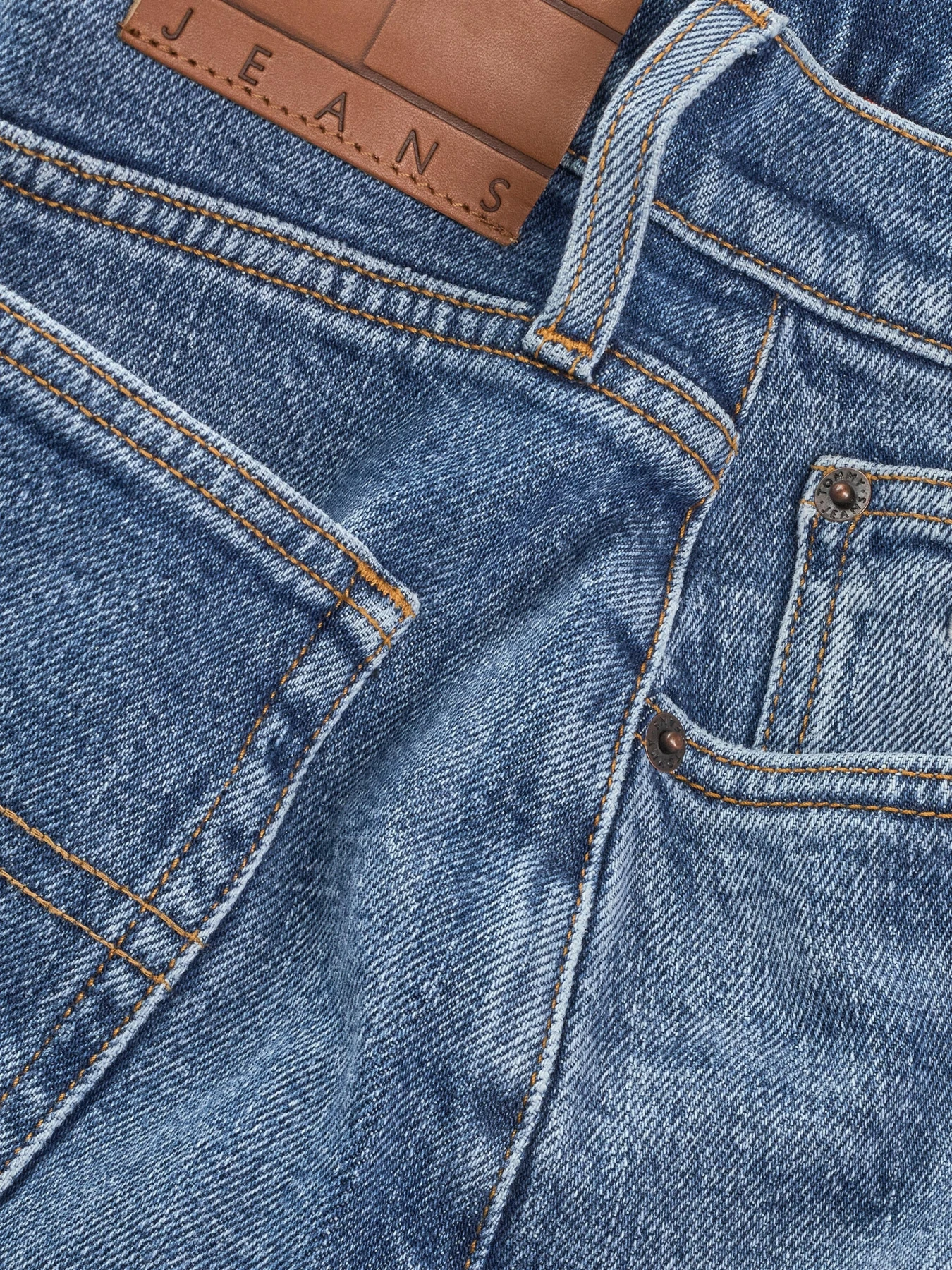 Straight Cut Denim Skirt Gallery