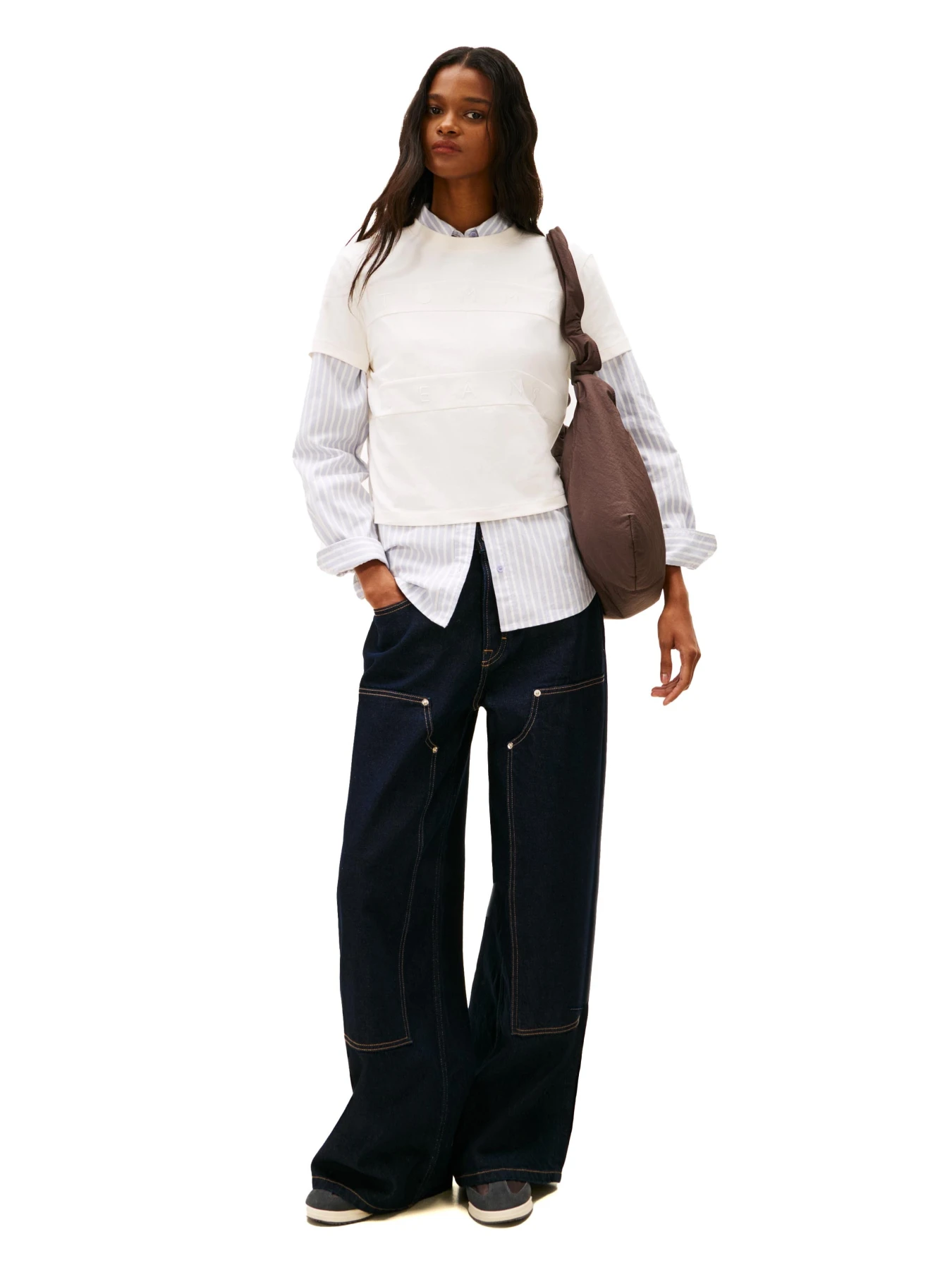 Tonal Logo Crew Neck T-Shirt Gallery