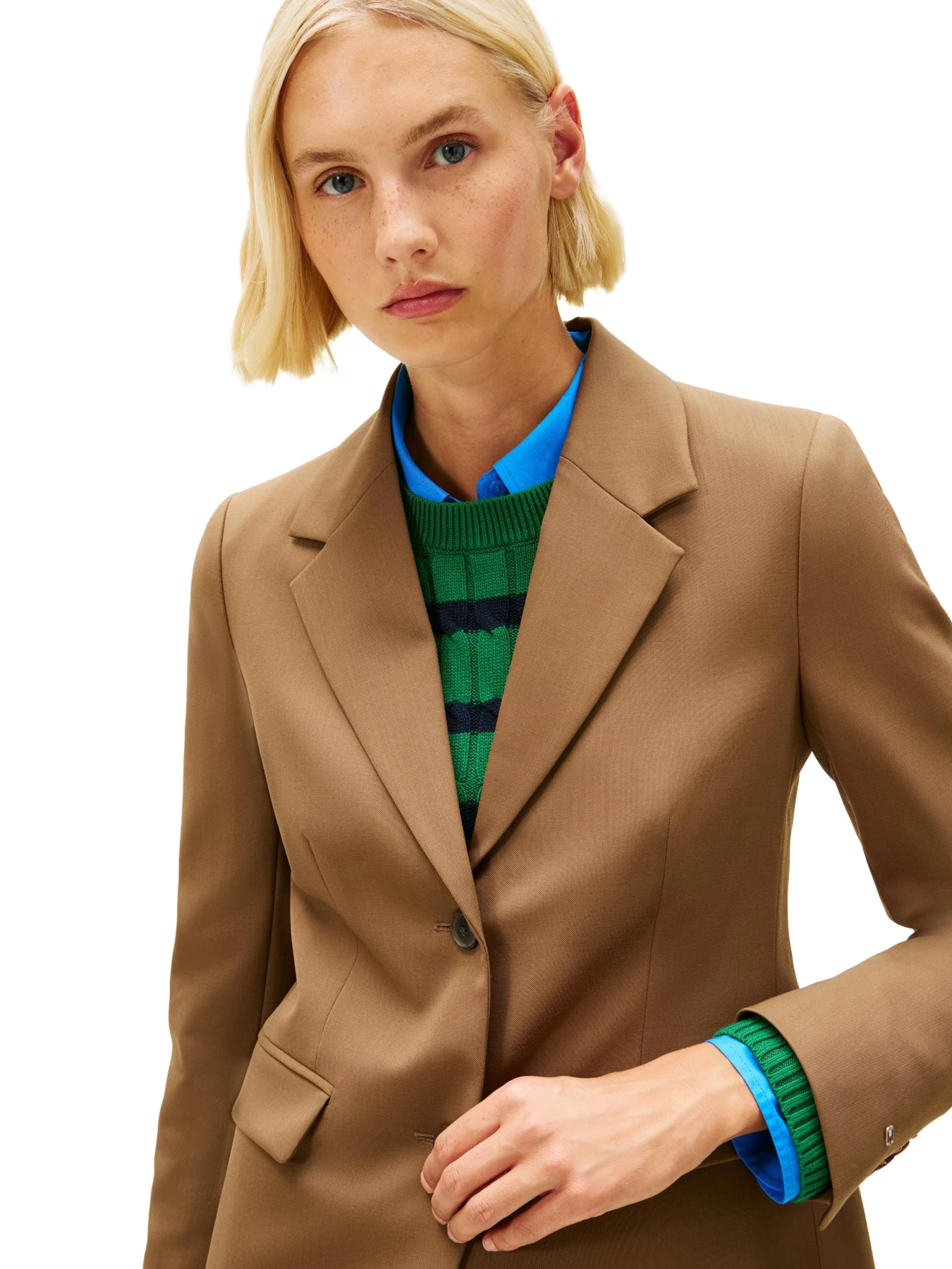 Timeless Regular Fit Wool Blend Blazer Gallery