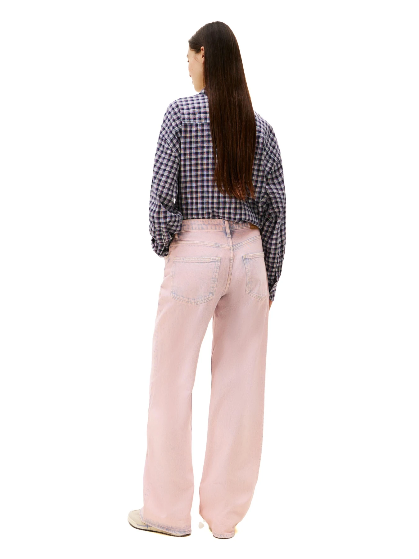 Mia Mid Rise Relaxed Straight Leg Jeans Gallery