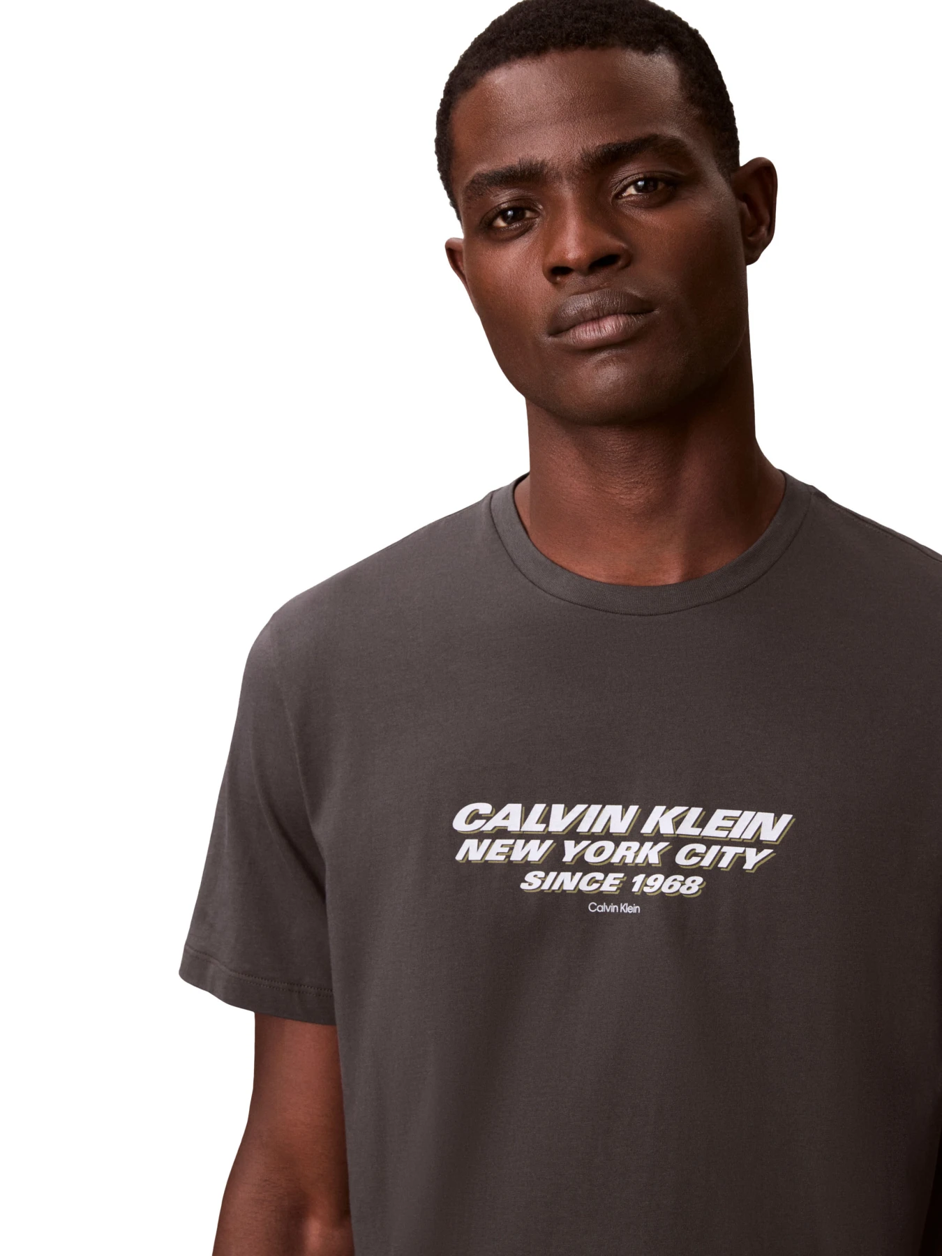 Crew Neck Graphic Short Sleeve T-shirt Gallery