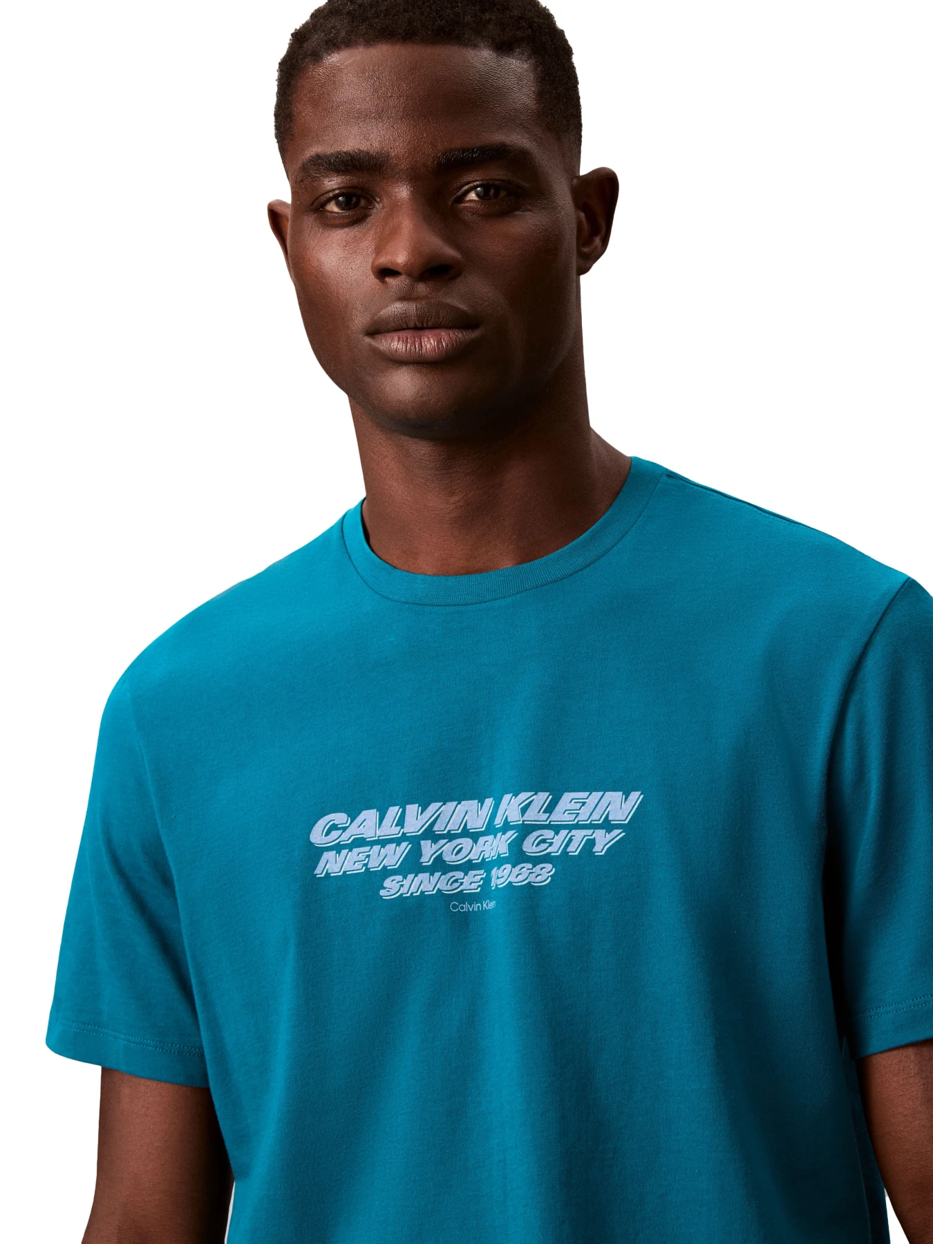 Crew Neck Graphic Short Sleeve T-shirt Gallery