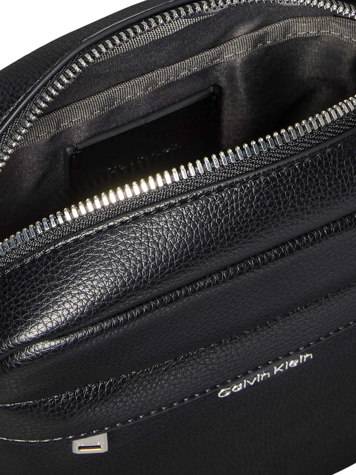 Pebbled Leather Messenger Crossbody Bag Gallery