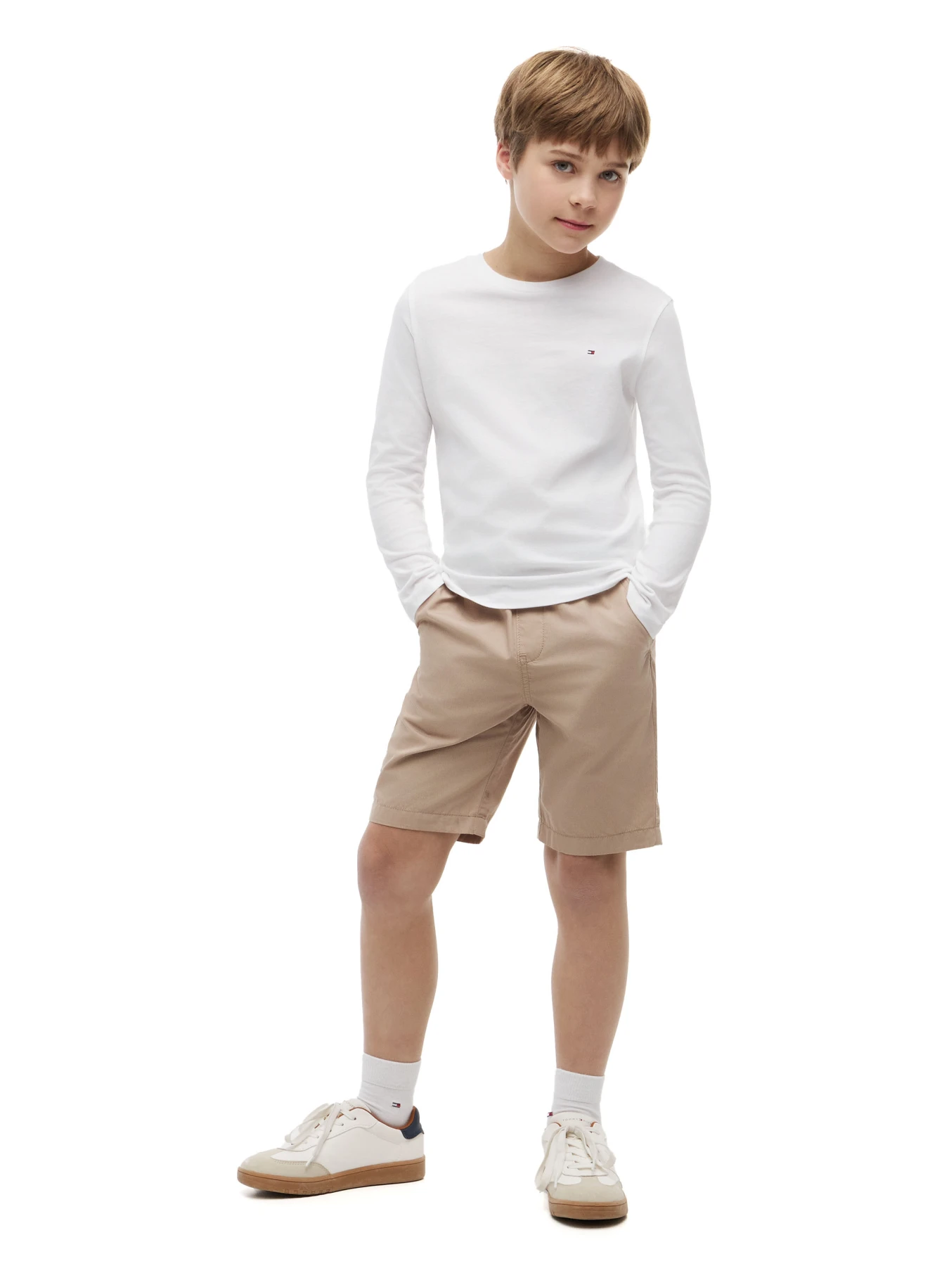 Long Sleeve Cotton Basic Top Gallery