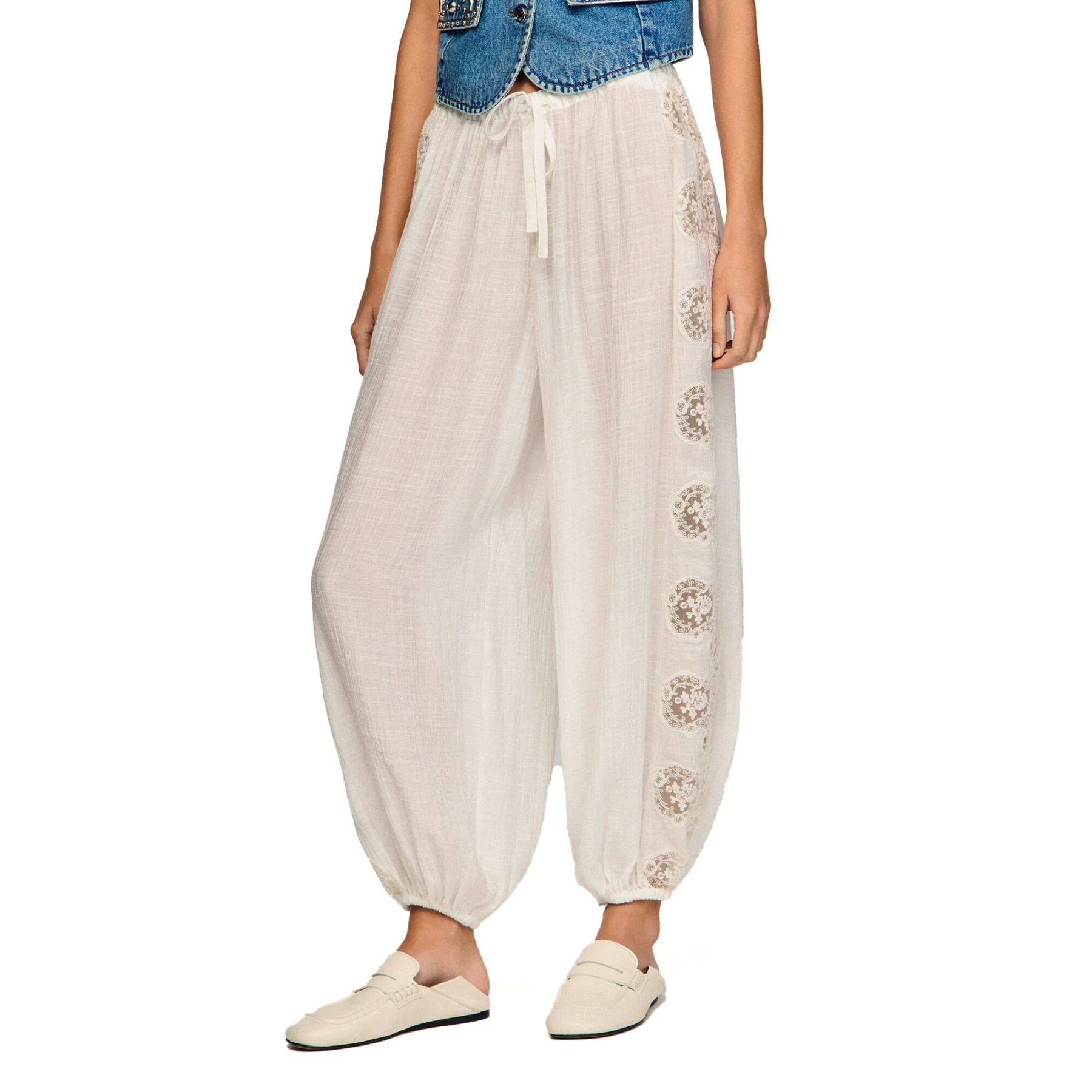 Crinkled Balloon Pants Gallery