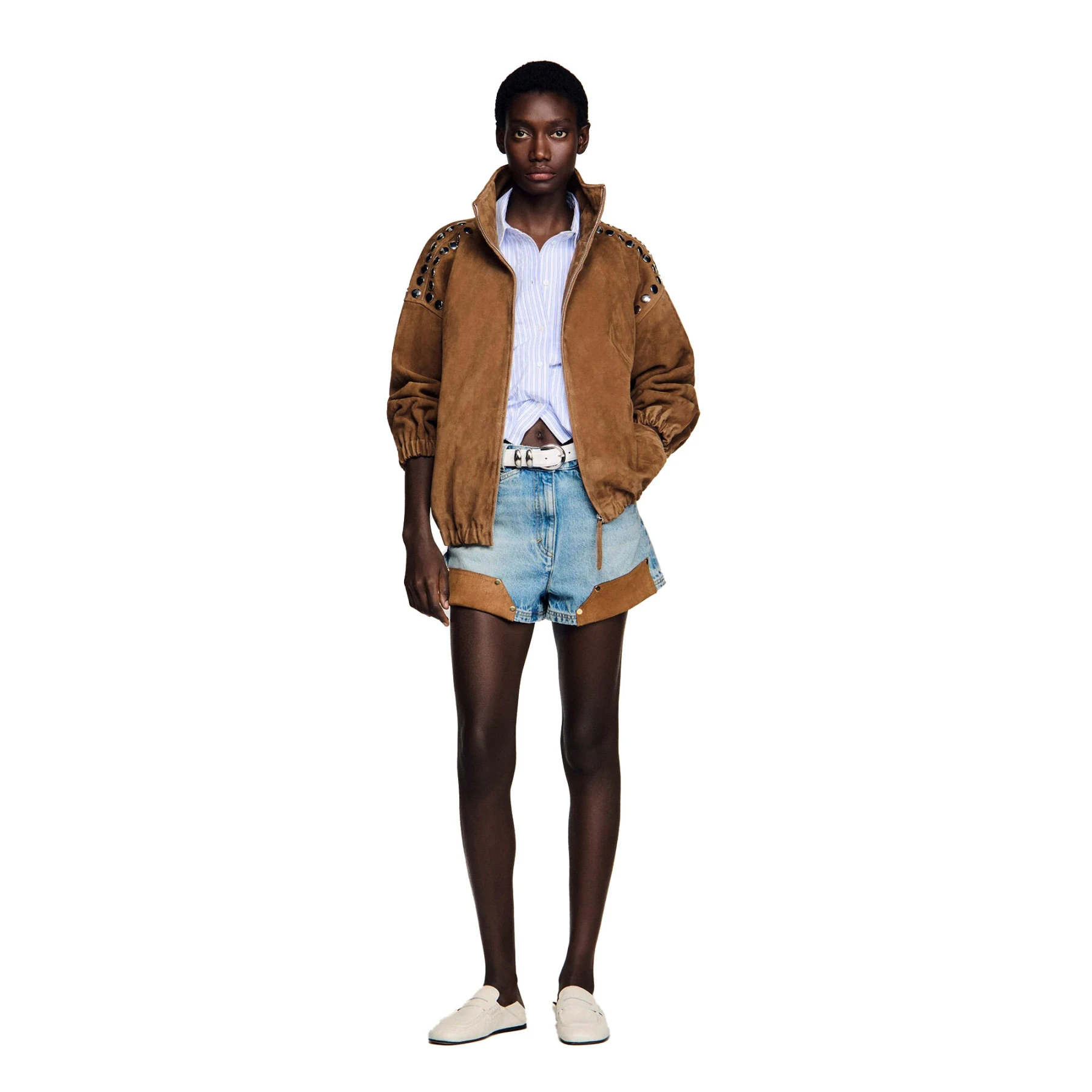 Studded Suede Jacket Gallery