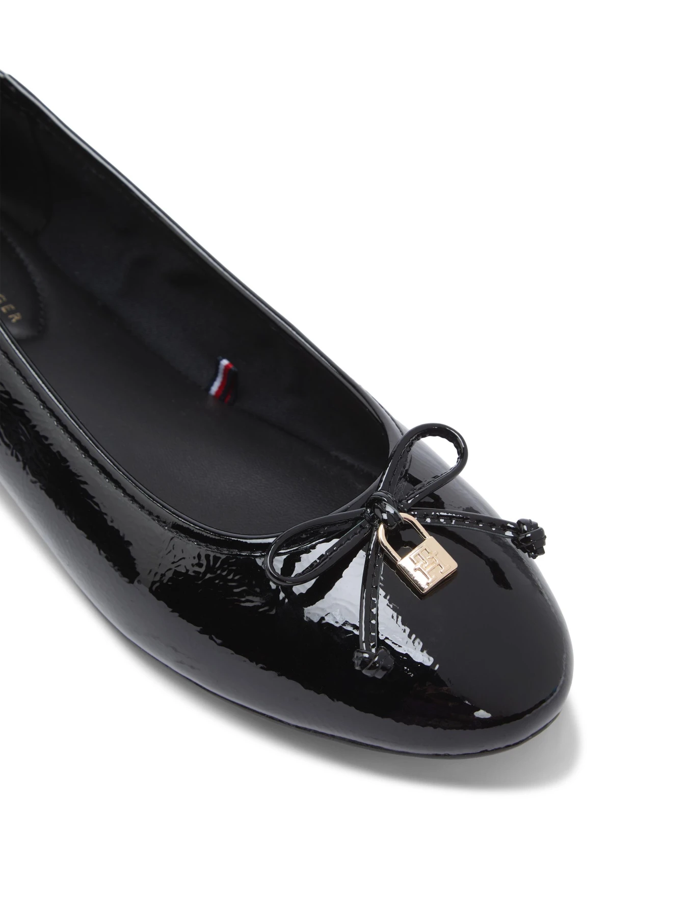 Patent Leather TH Monogram Ballerinas Gallery