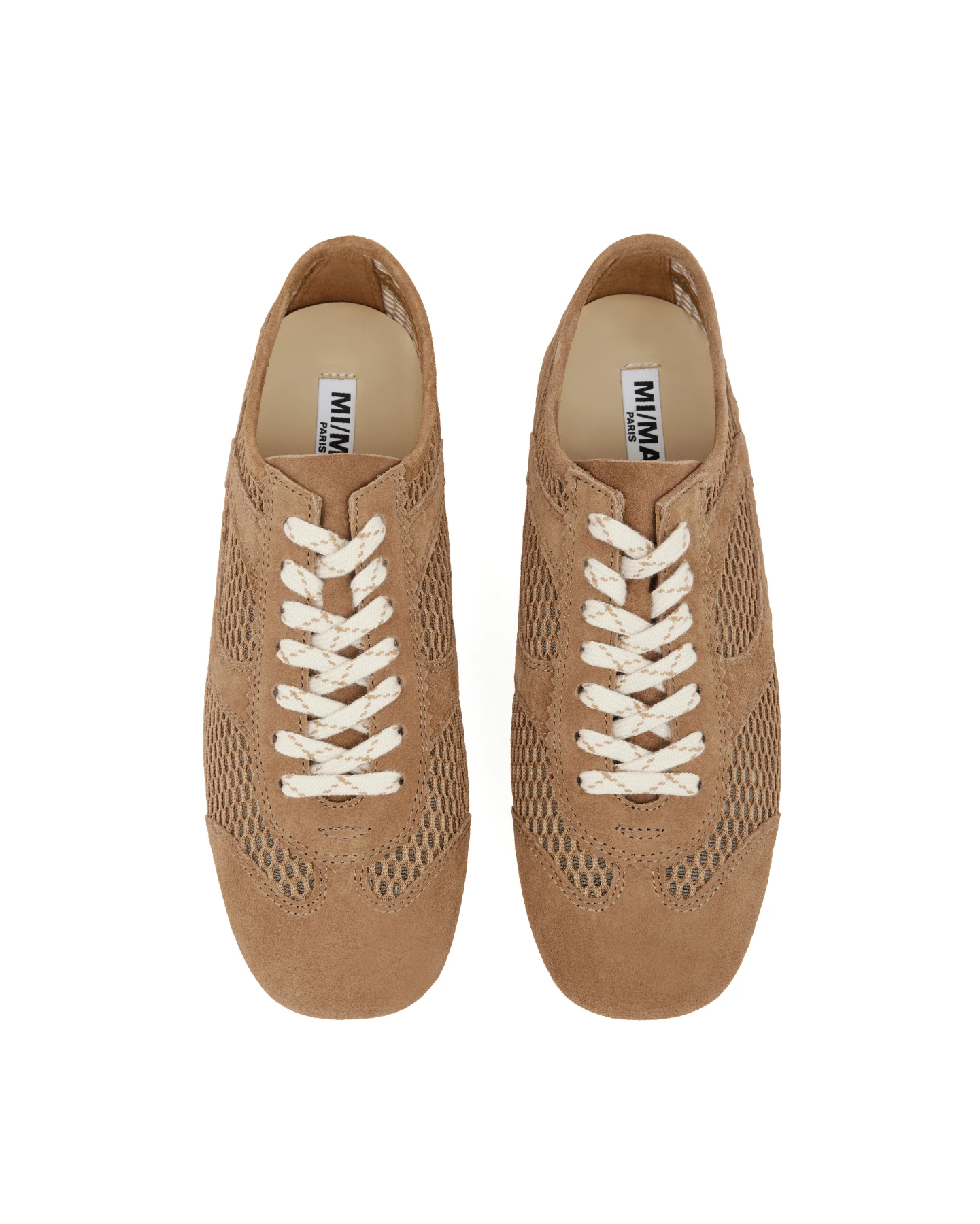 Mesh and Suede Low-Profile Sneakers Gallery
