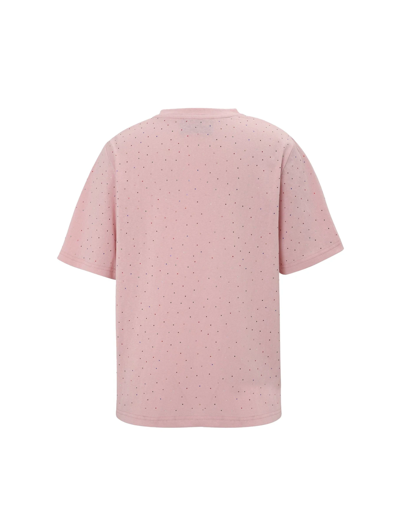 Short Sleeve T-shirt with Rhinestones Gallery