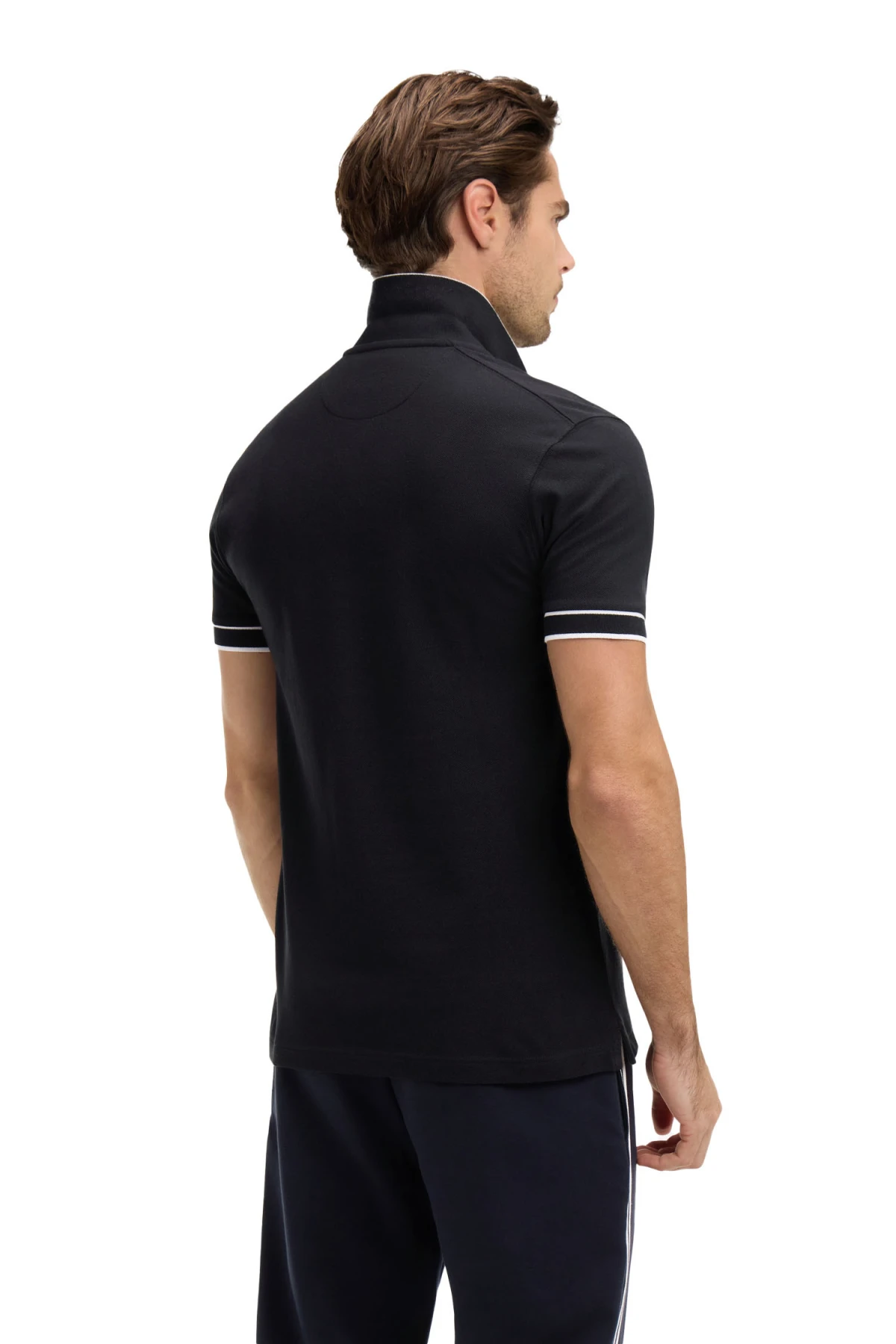 Cotton Piqué Short-Sleeve Polo Gallery