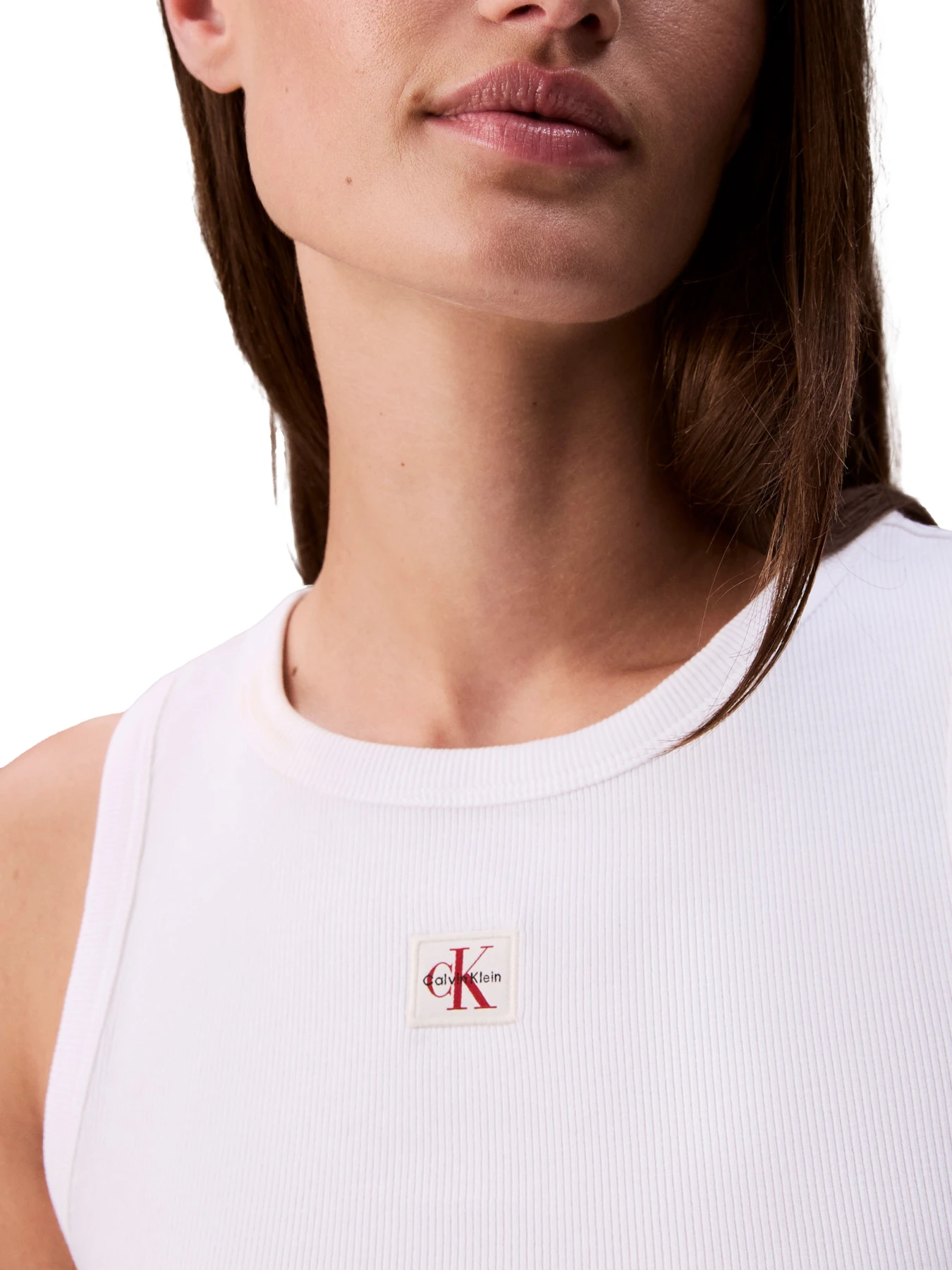 Ribbed Logo Tank Top Gallery