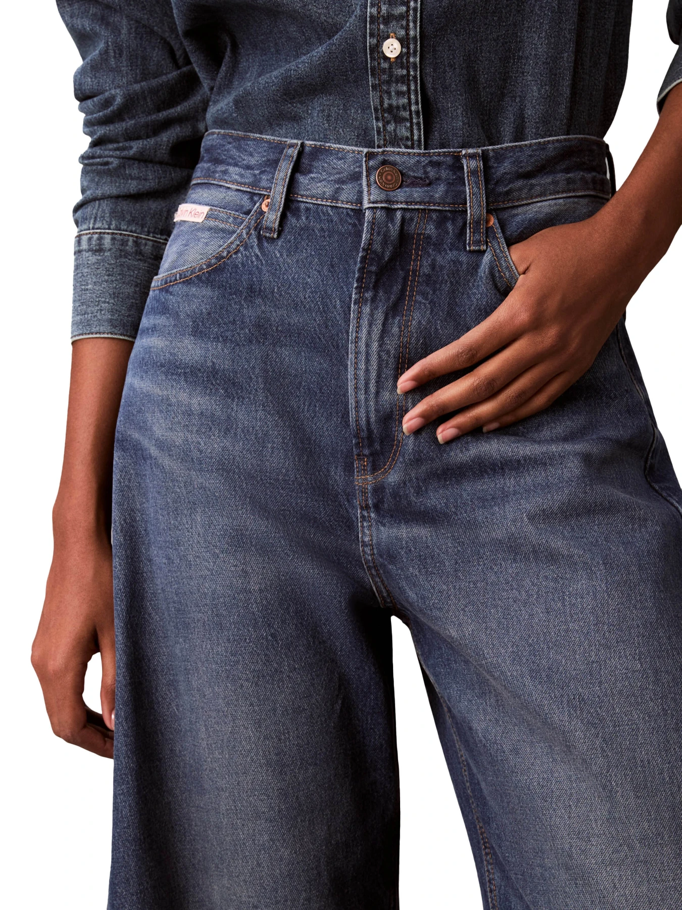 High Rise Barrel Jeans Gallery