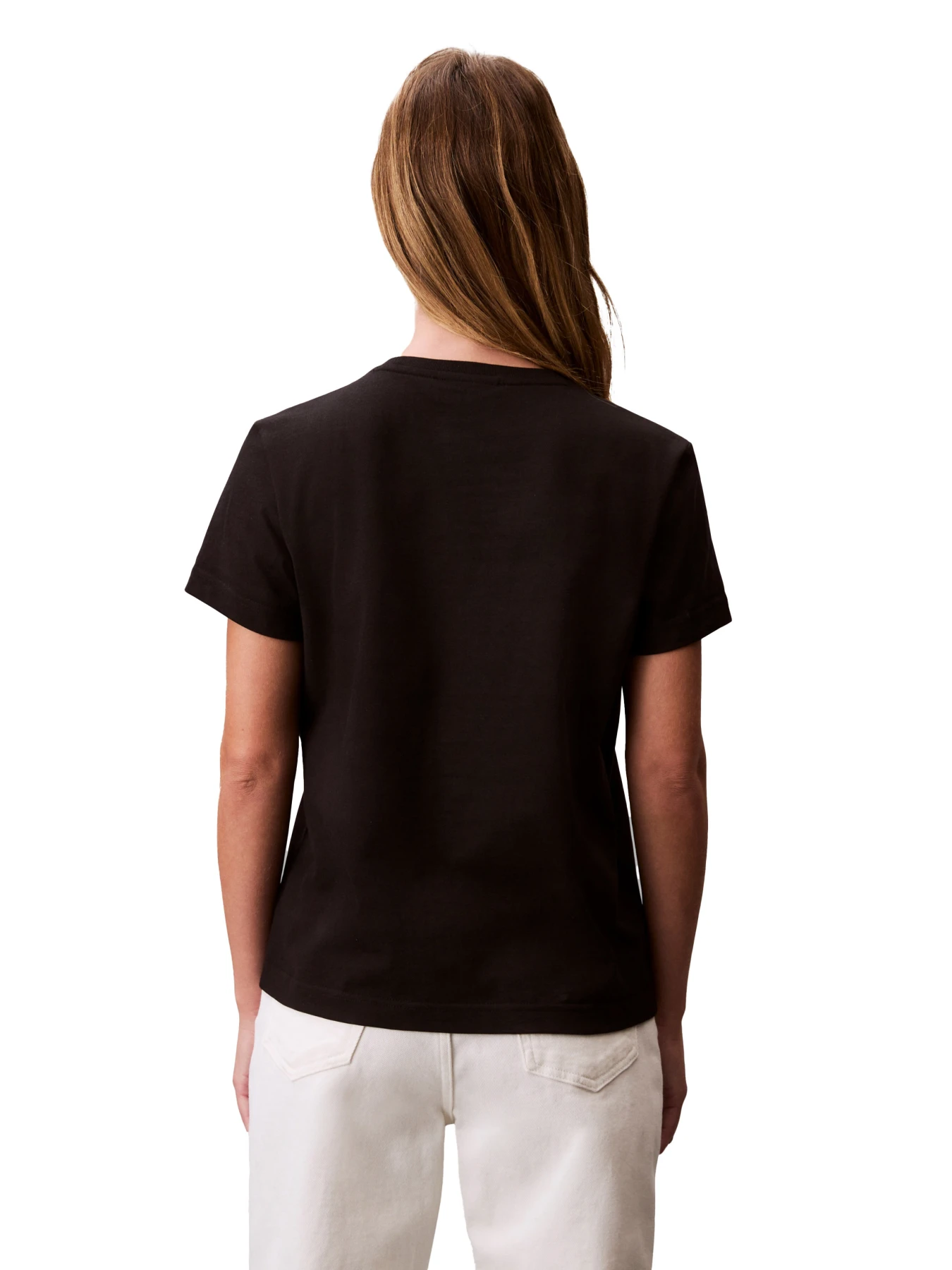 Crew Neck Cotton Short Sleeve T-shirt Gallery