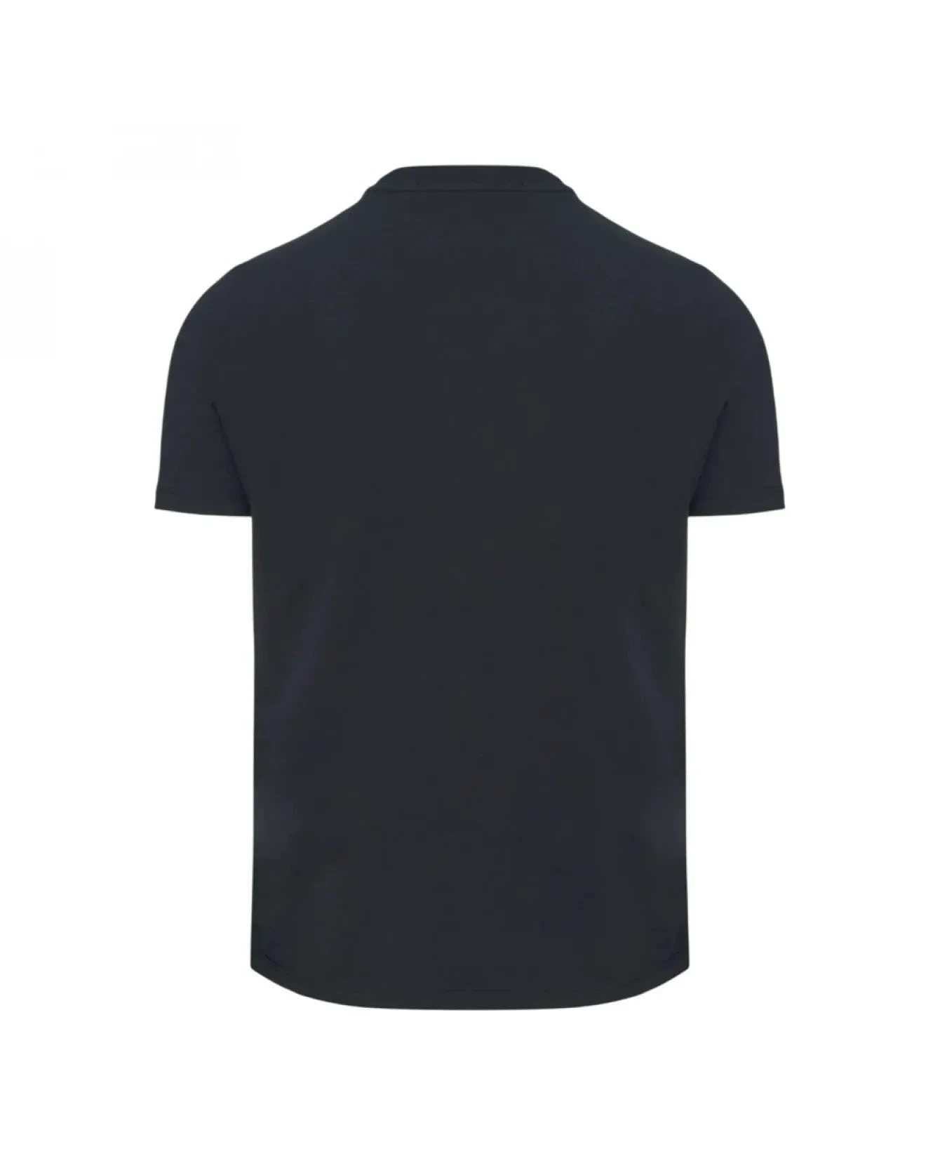 Crew-Neck Cotton Short Sleeve T-Shirt Gallery