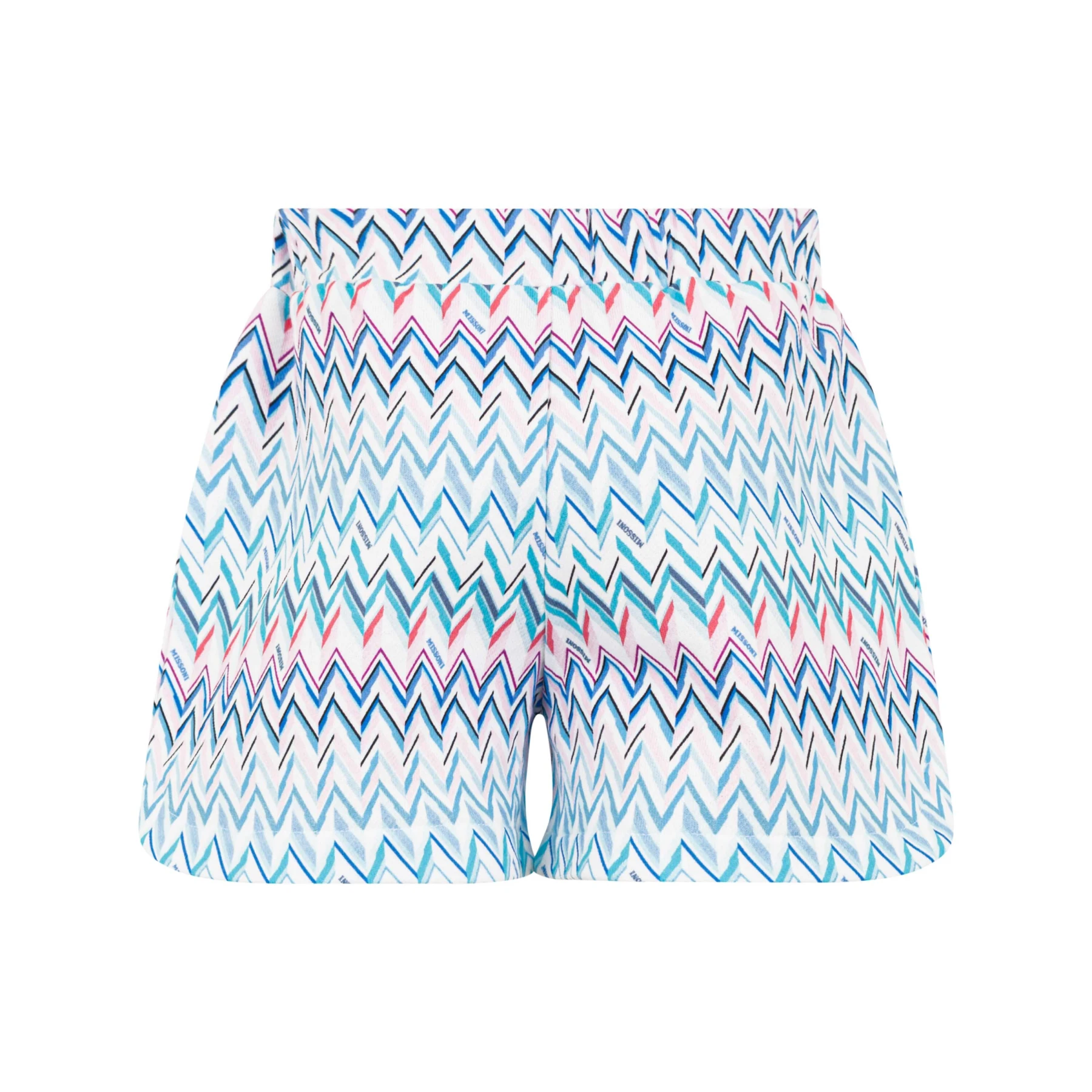 Multicolor Logo Zig Zag Shorts Gallery